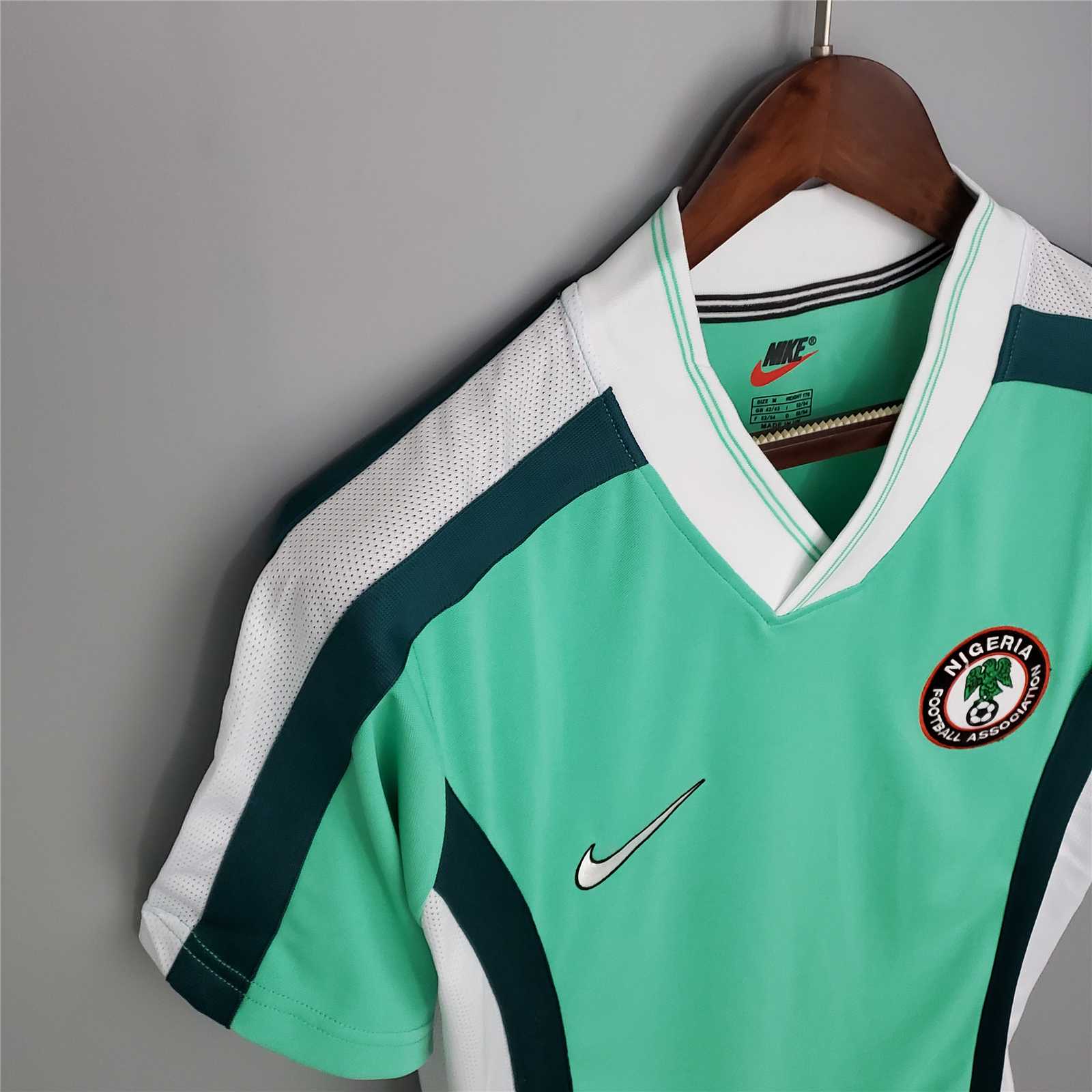 1998 Nigeria Home World Cup Retro Jersey - view 9