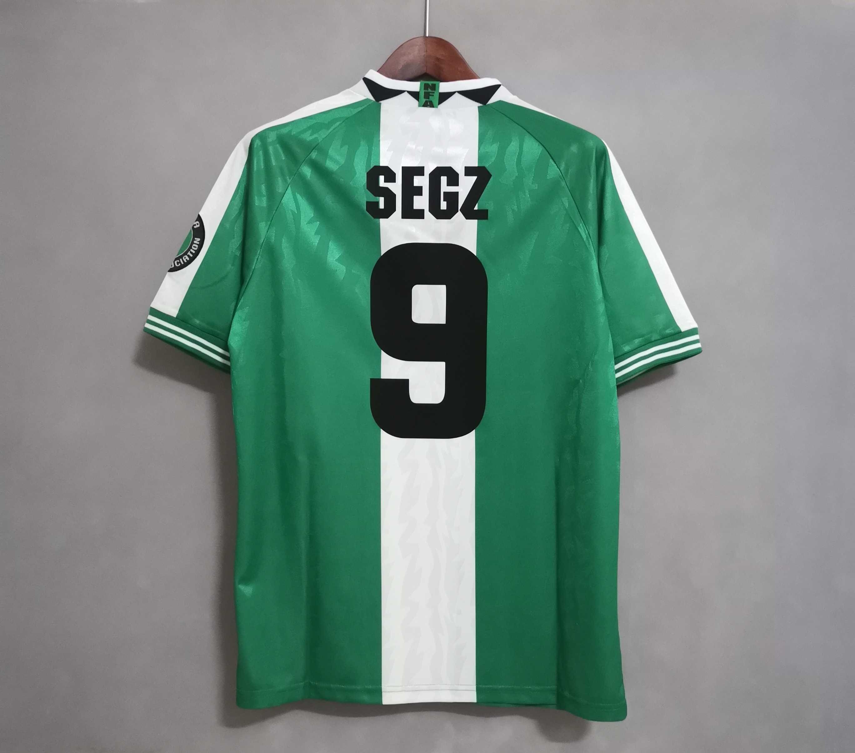 1996 Nigeria Home Soccer Retro Jersey - view 13