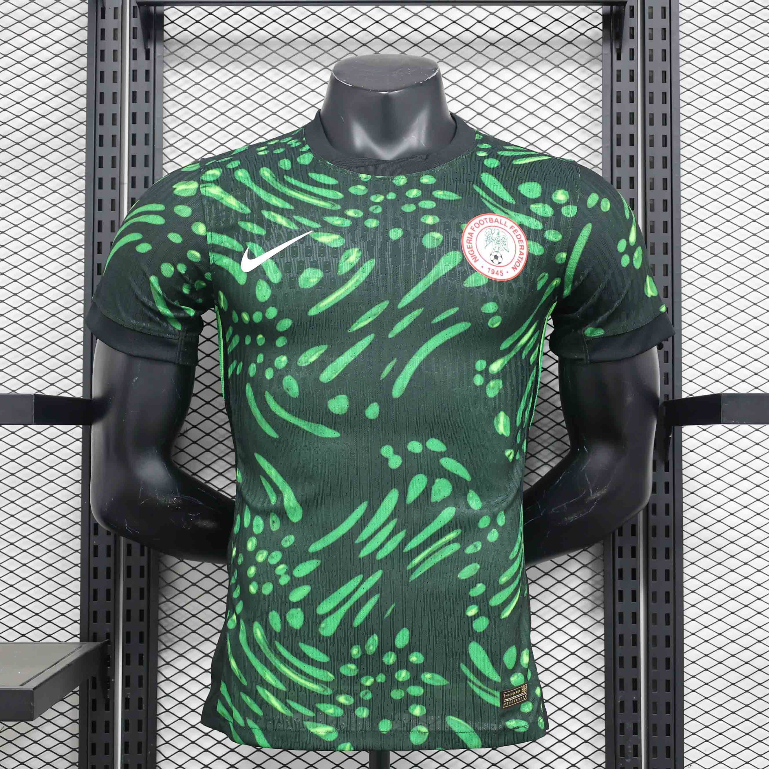 24-25 Nigeria Home Soccer Jersey Player Version