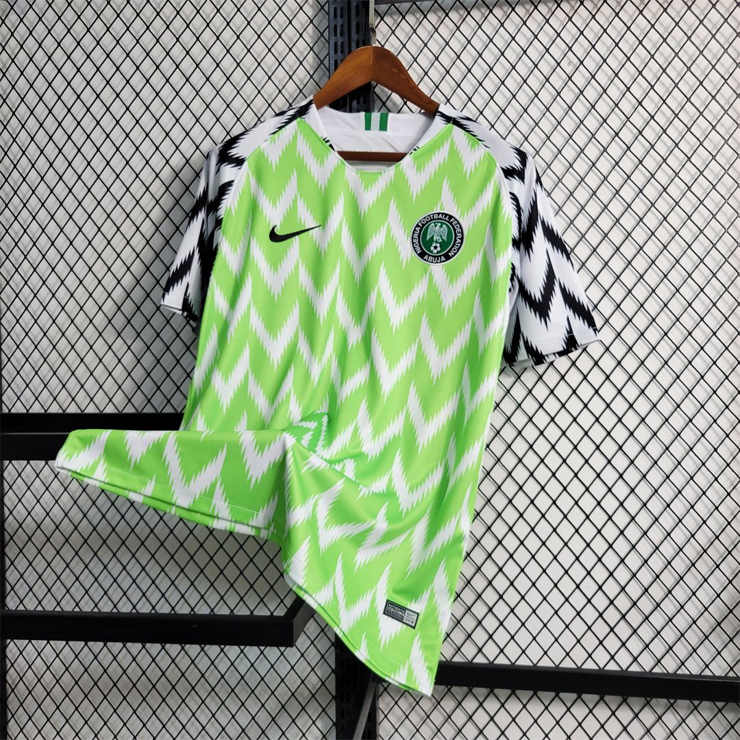 2018 Nigeria Home World Cup Retro Soccer Jersey