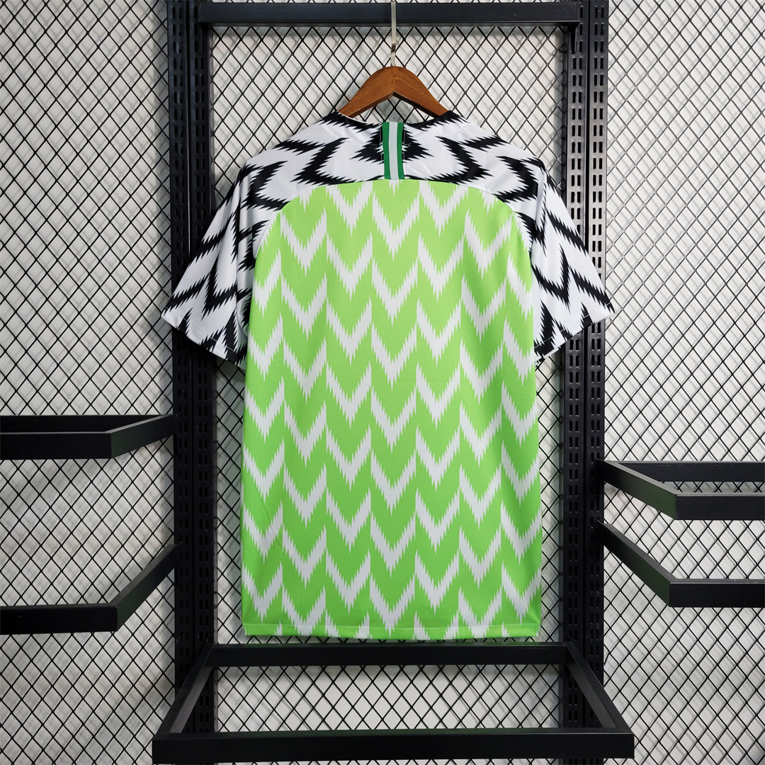 2018 Nigeria Home World Cup Retro Soccer Jersey - view 3