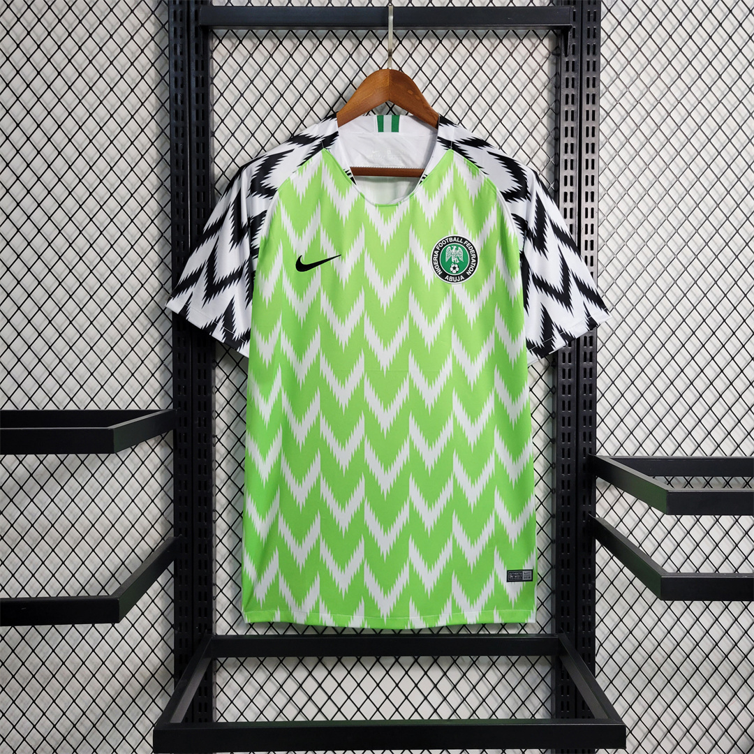 2018 Nigeria Home World Cup Retro Soccer Jersey - view 4