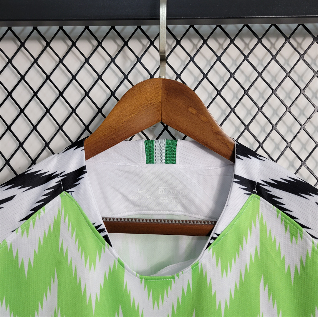 2018 Nigeria Home World Cup Retro Soccer Jersey - view 5