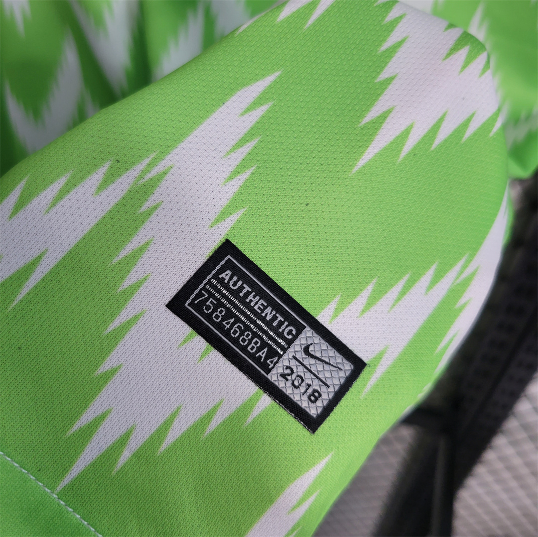 2018 Nigeria Home World Cup Retro Soccer Jersey - view 9