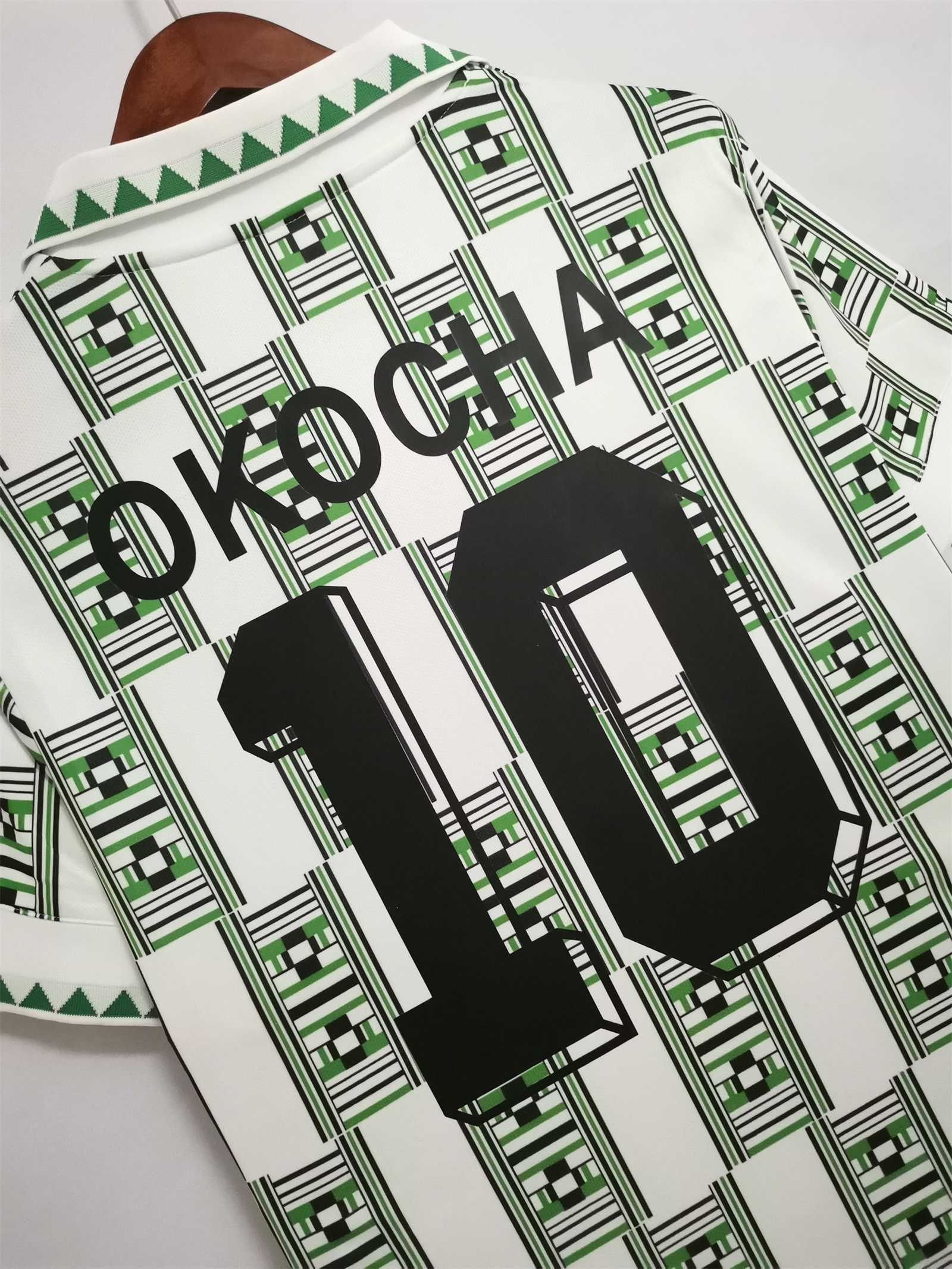 1994 Nigeria Away World Cup Retro Jersey - view 6