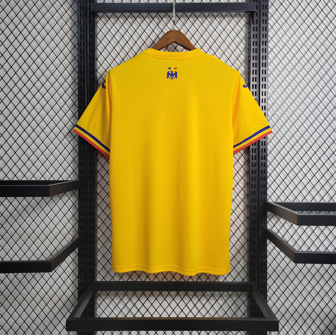 2024 Romania Euro Cup Home Football Jersey - view 4