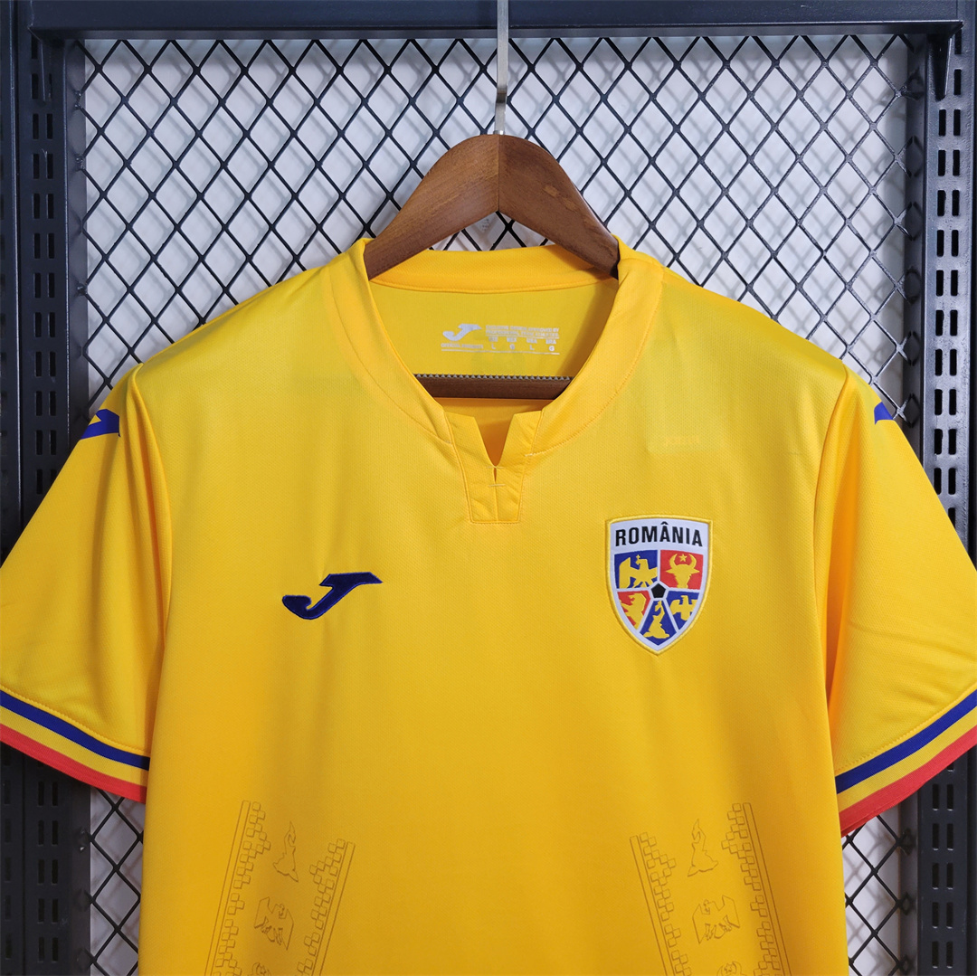 2024 Romania Euro Cup Home Football Jersey - view 6