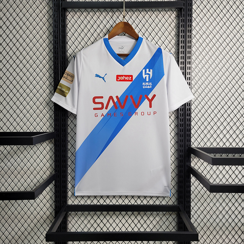 23-24 Al Hilal Saudi Neymar JR#10 Away Fan Version - view 3