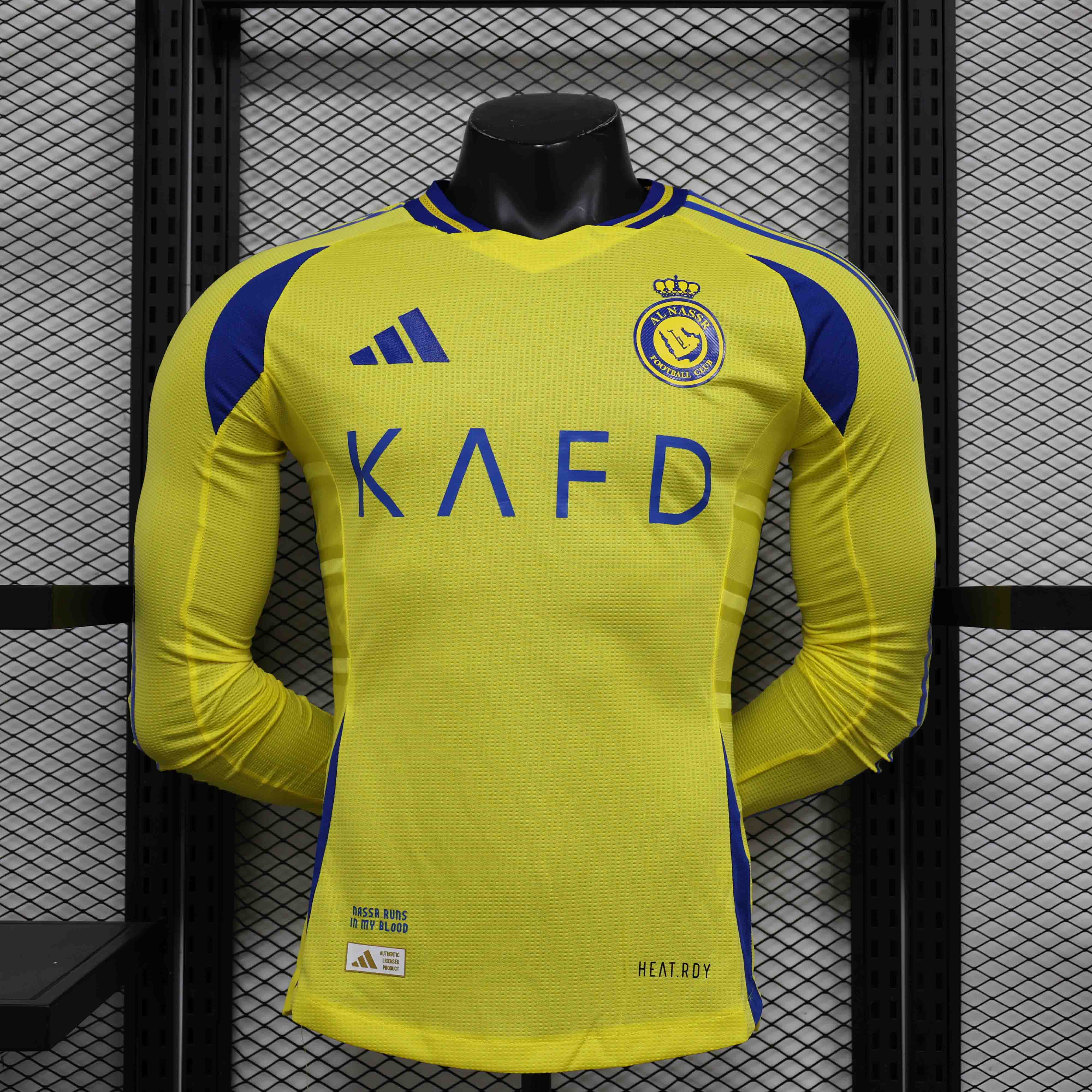 24-25 Al-Nassr Victory Home Player Version Long Sleeve