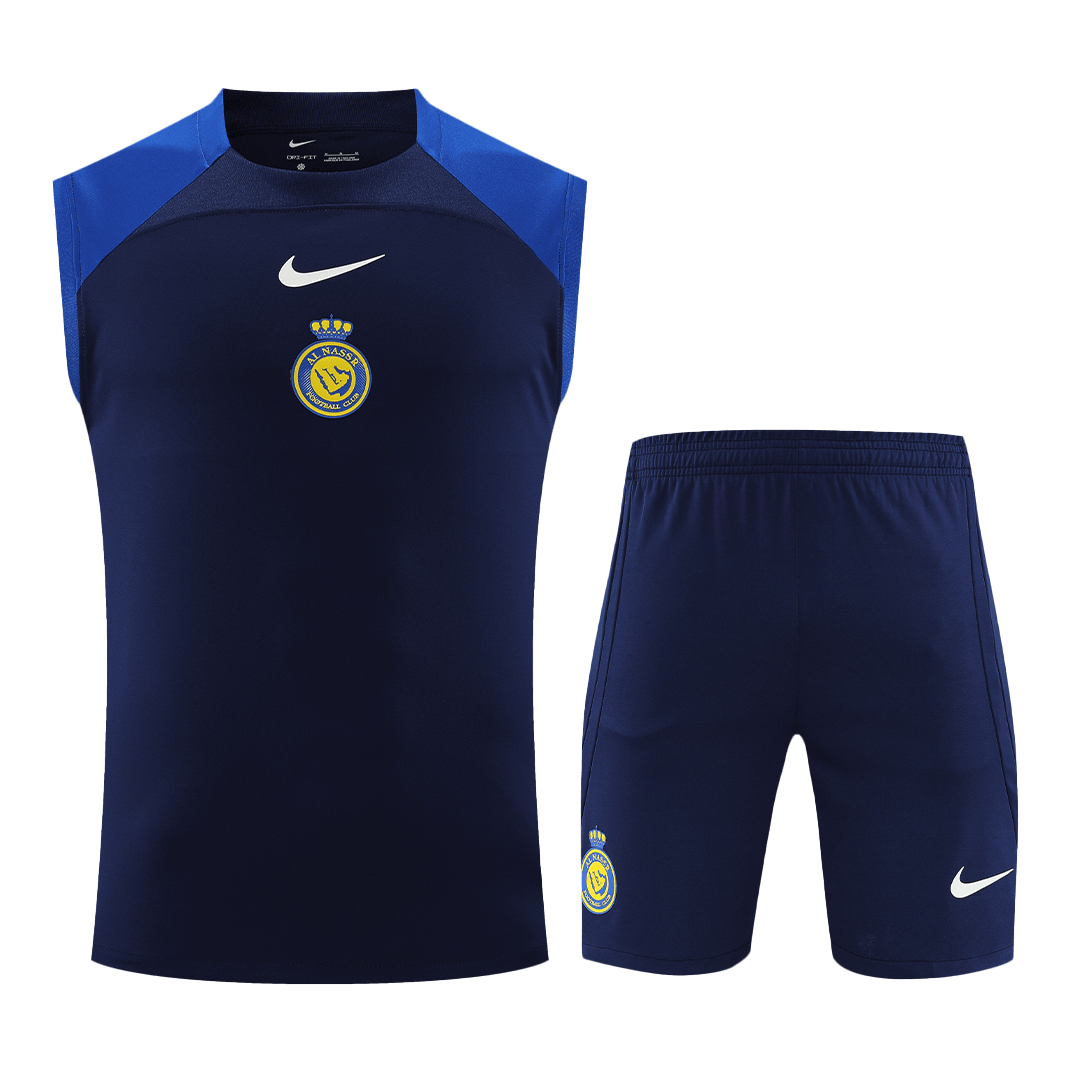 23-24 Al-Nassr Victory Sleeveless Training Kit Top+Shorts
