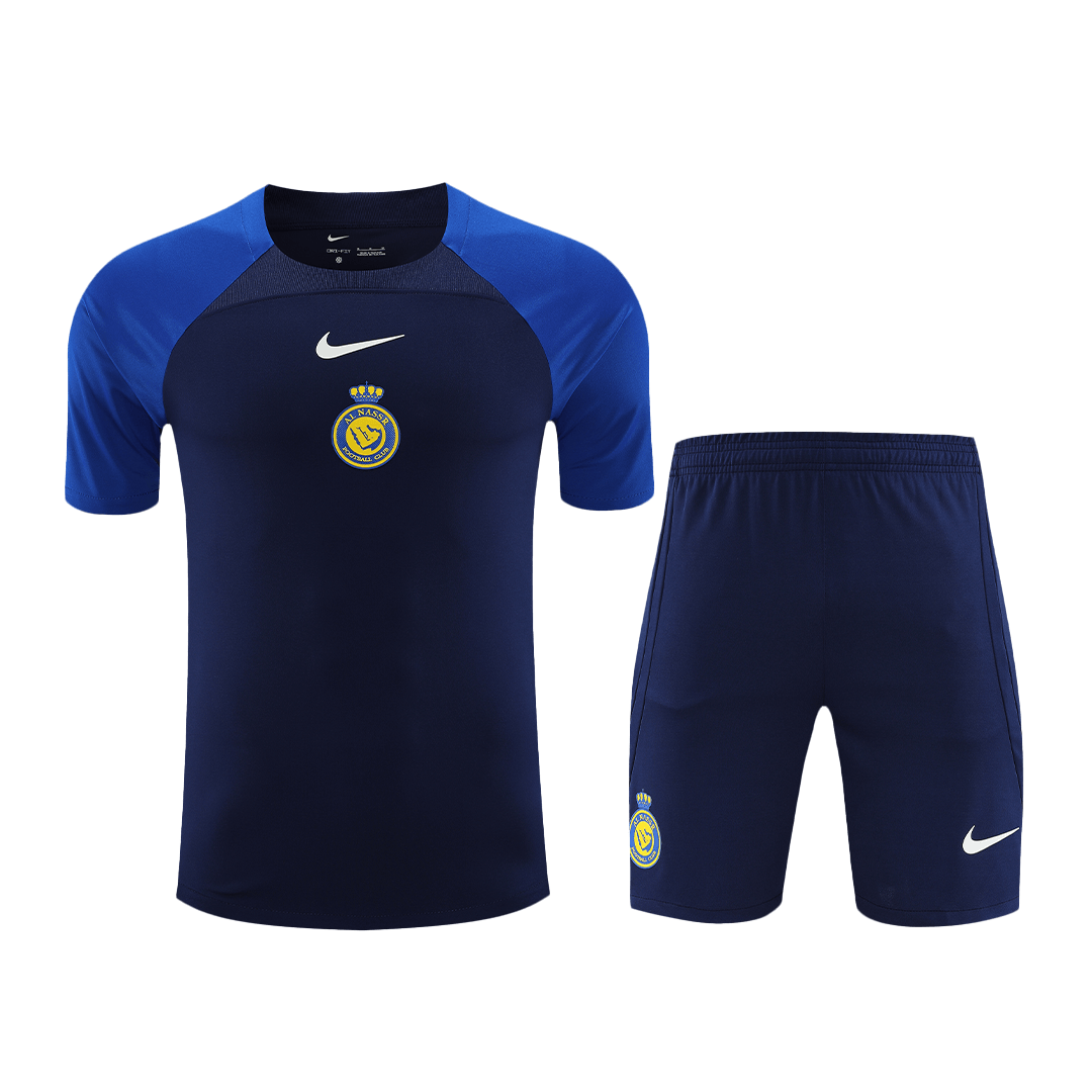23-24 Al-Nassr Victory Pre-match Jersey+Shorts