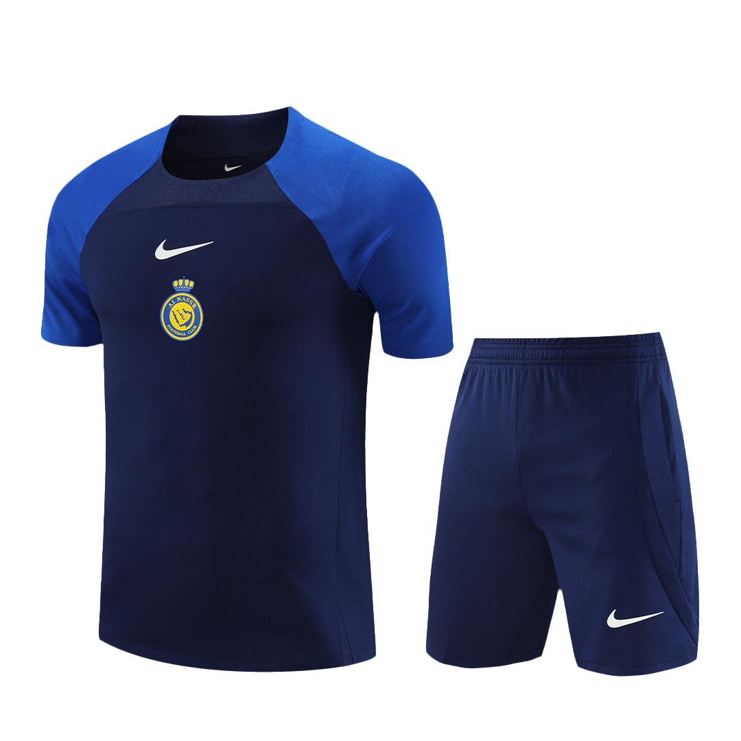 23-24 Al-Nassr Victory Pre-match Jersey+Shorts - view 4