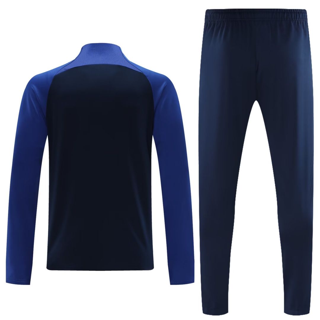 Al Nassr Zipper Sweatshirt Kit(Top+Pants) Navy 2023/24 - view 3