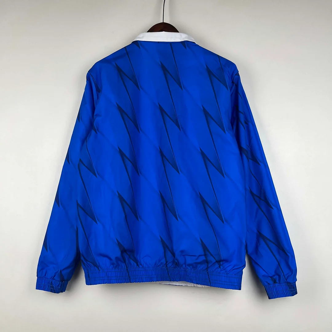 2023/2024 Al-Nassr Reversible Windbreaker（White-Blue）Soccer Jersey 1:1 Thai Quality - view 12