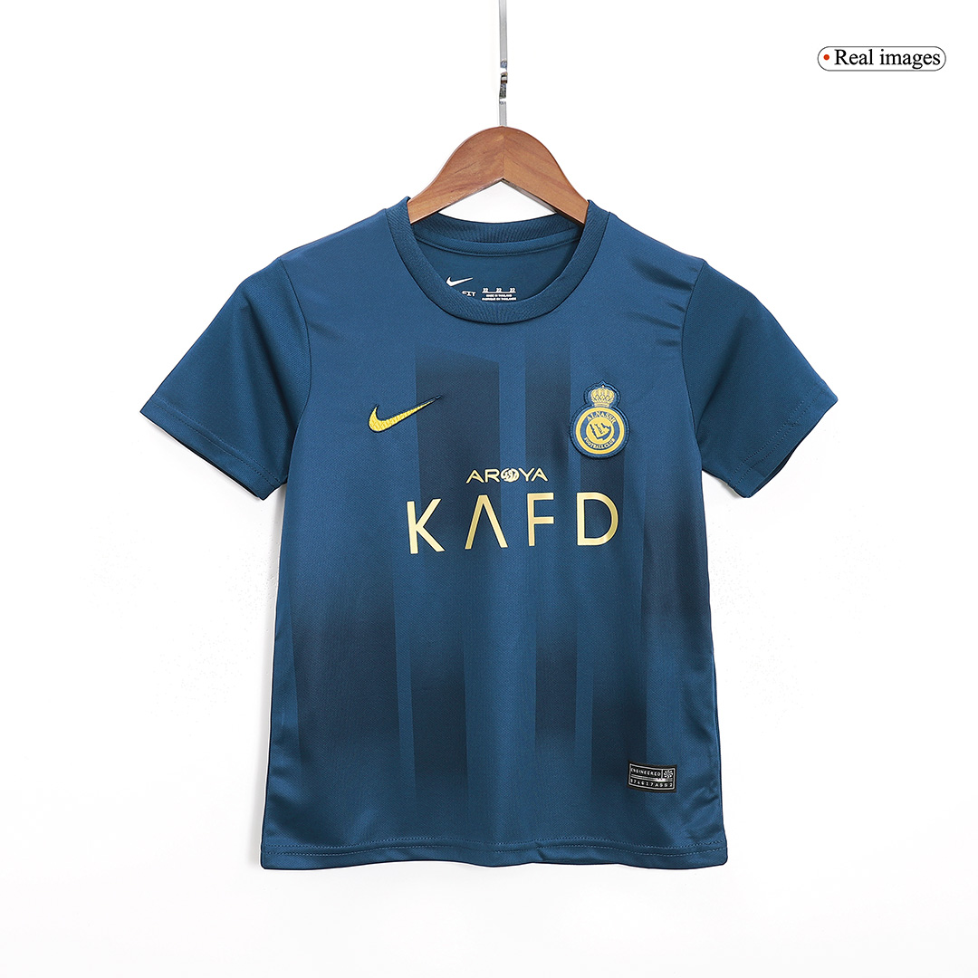 23-24 Al-Nassr Victory Away Kids Kit (Jersey+Shorts) - view 3