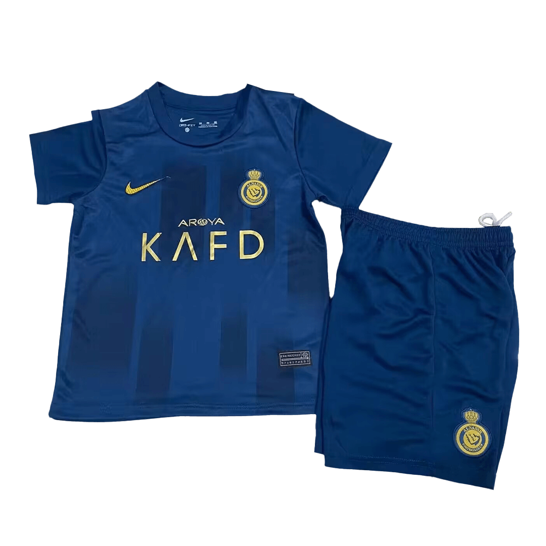 23-24 Al-Nassr Victory Away Kids Kit (Jersey+Shorts) - view 12