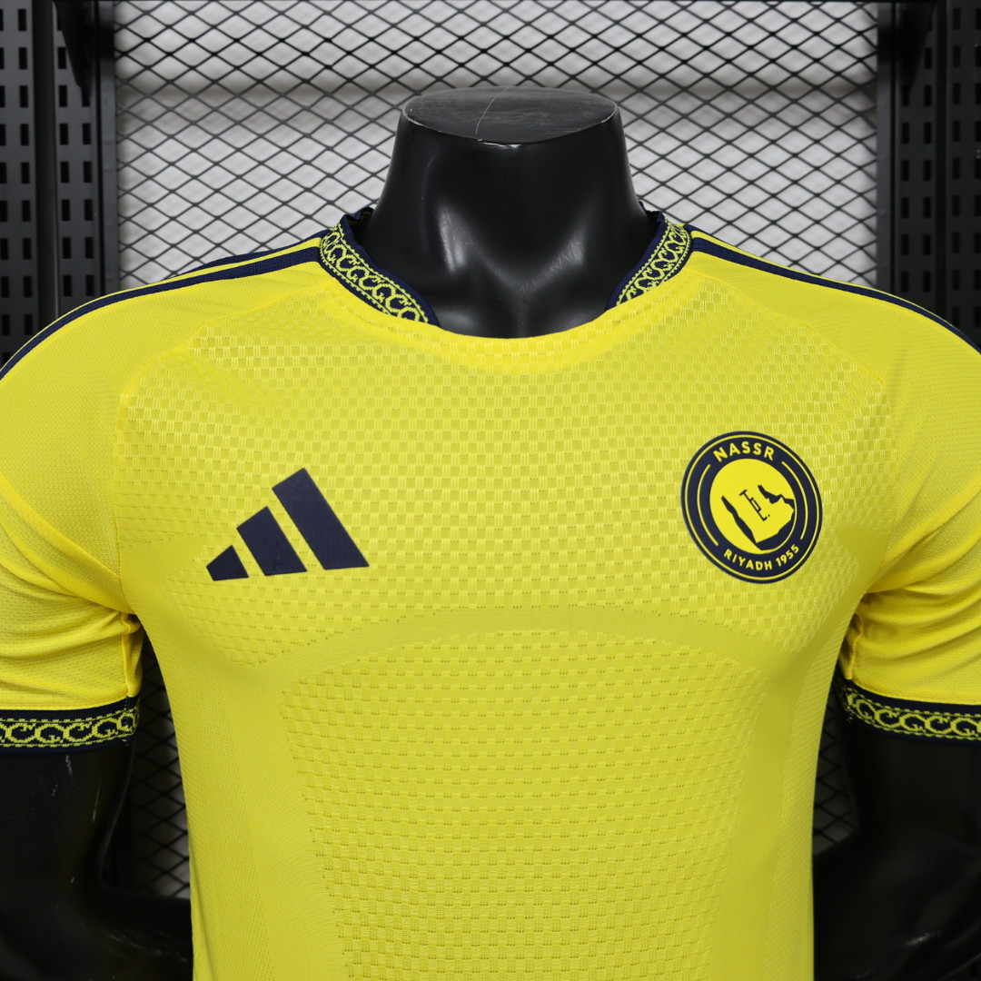 26-27 Al-Nassr Victory Home Soccer Jersey Player Version - view 6