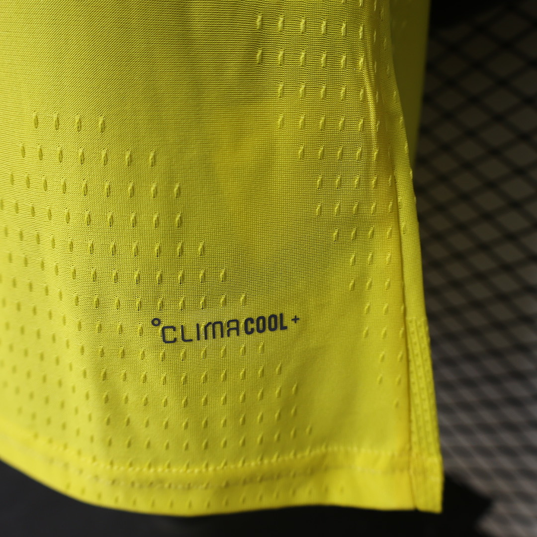 26-27 Al-Nassr Victory Home Soccer Jersey Player Version with Sponsor - view 7
