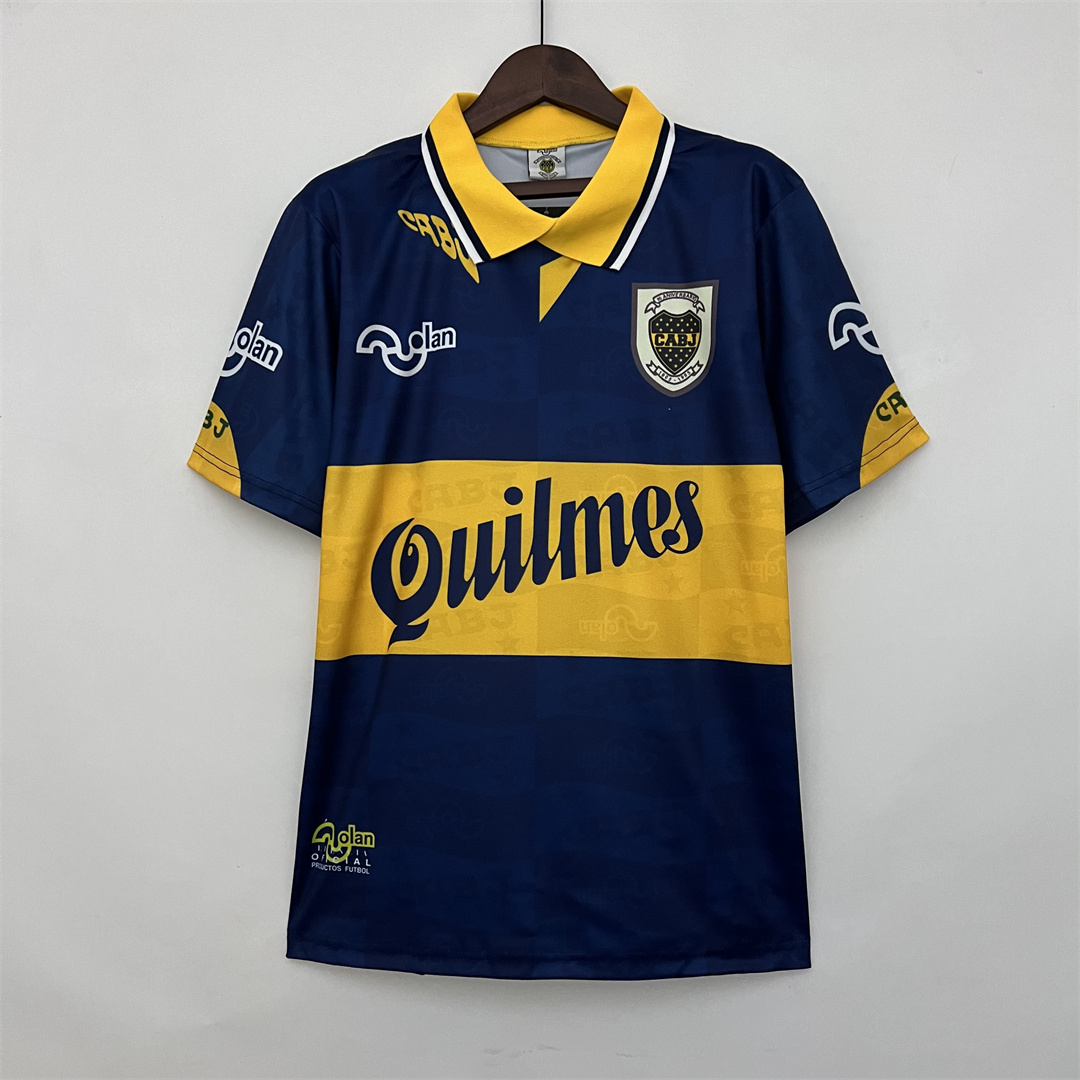1995-1996 Boca Juniors  Home Retro Jersey