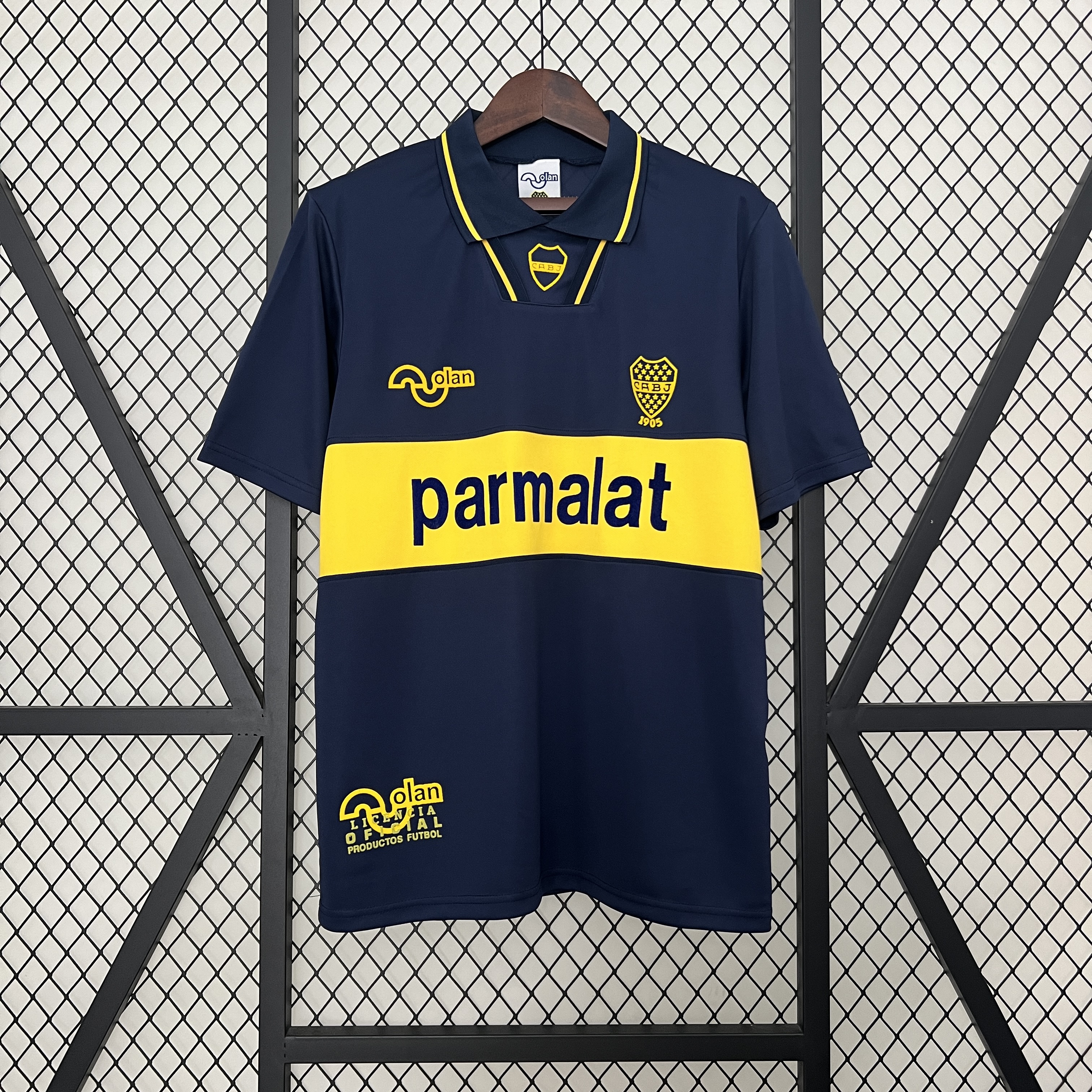 1994-1995 Boca Juniors  Home Retro Jersey
