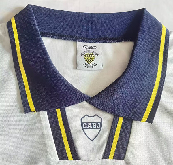 1995-1996 Boca Juniors  Away Retro Jersey - view 6
