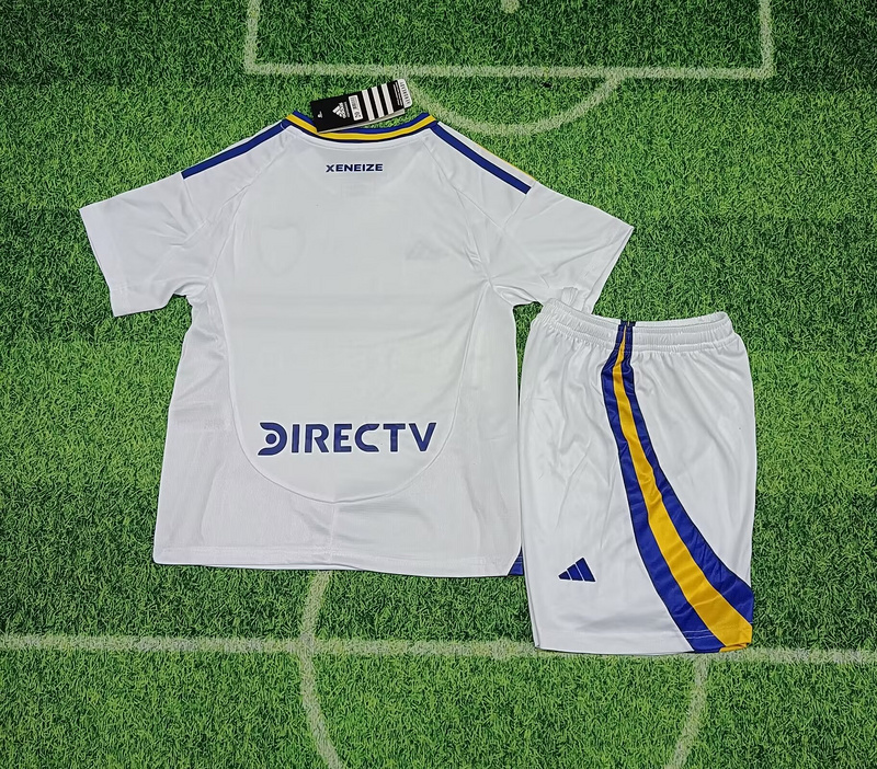 24-25 Boca Juniors  Away Kids Kit Jerseys+Shorts - view 3
