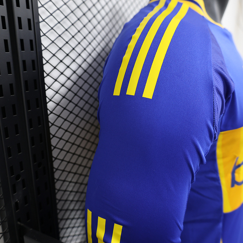 24-25 Boca Juniors  Home Jersey Long Sleeve Player Version - view 9
