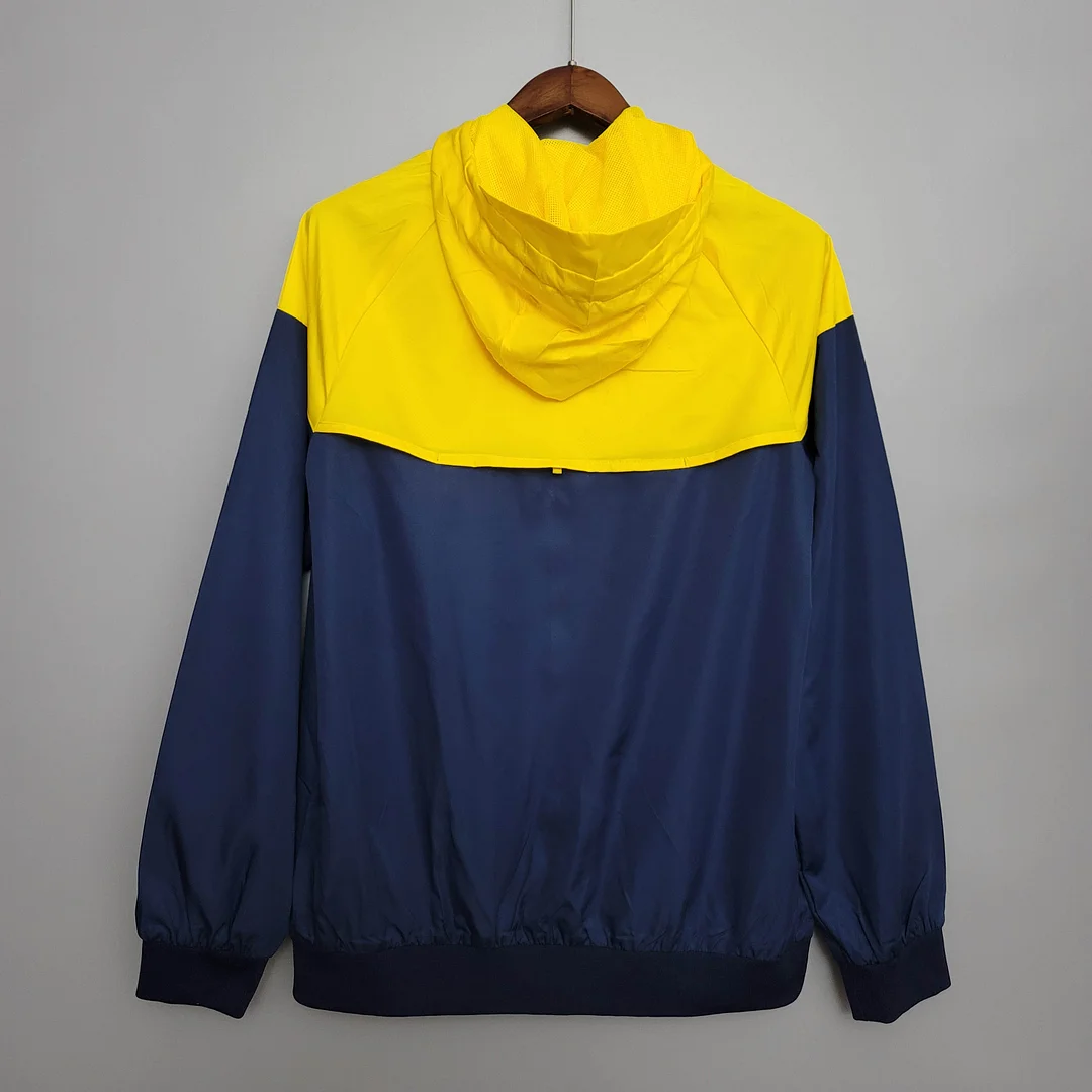 2021 Windbreaker Blue-Yellow Boca Juniors Jersey 1:1 Thai Quality - view 10
