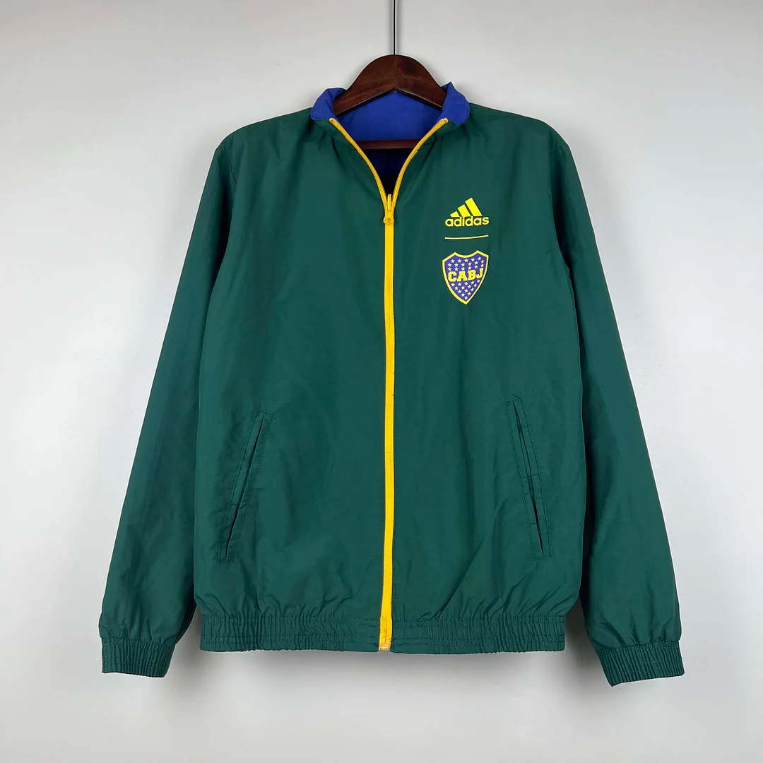 2023-2024 Boca Juniors Reversible Windbreaker（Blue-Green）Soccer Jersey 1:1 Thai Quality - view 6