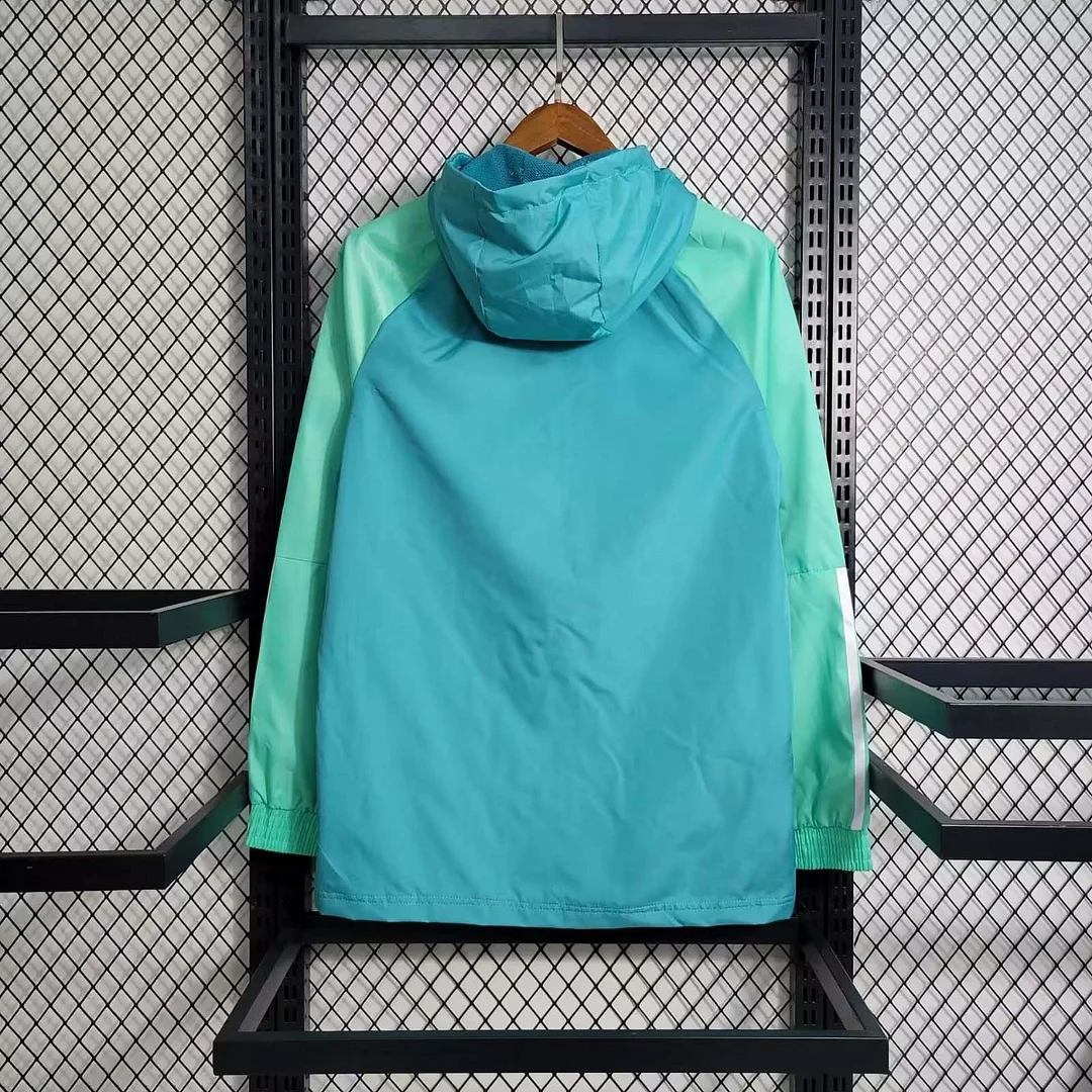 2023-2024 Boca Juniors Windbreaker Light green Soccer Jersey 1:1 Thai Quality - view 3