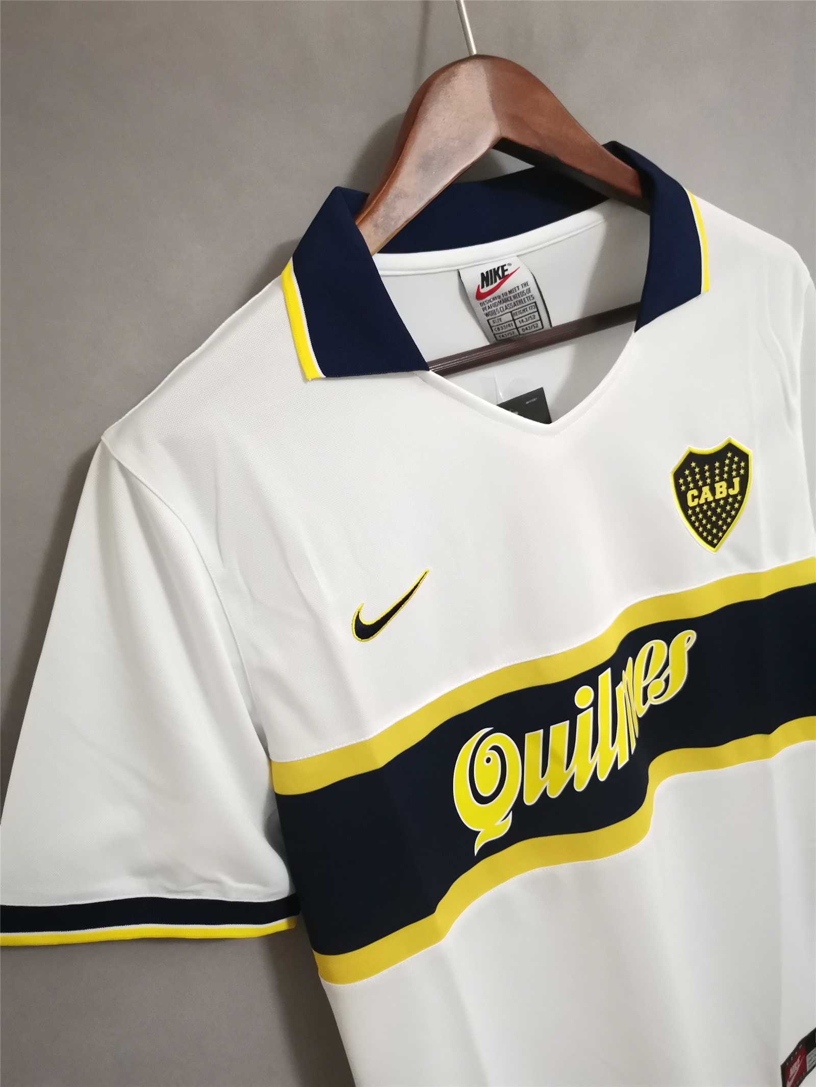 1996-1997 Boca Juniors  Away Retro Jersey - view 6