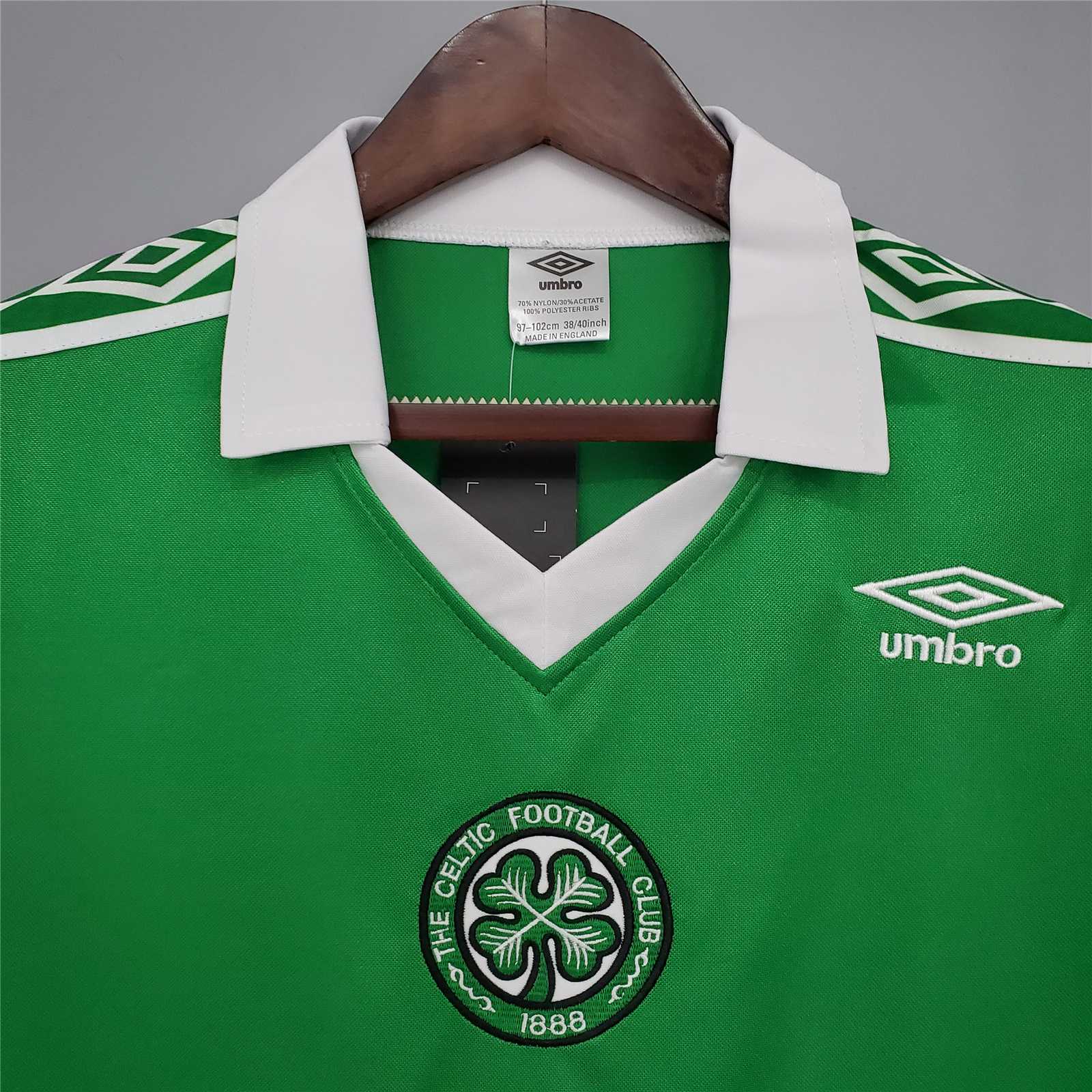 1978/80 Celtic Home Soccer Jersey Retro Version - view 7