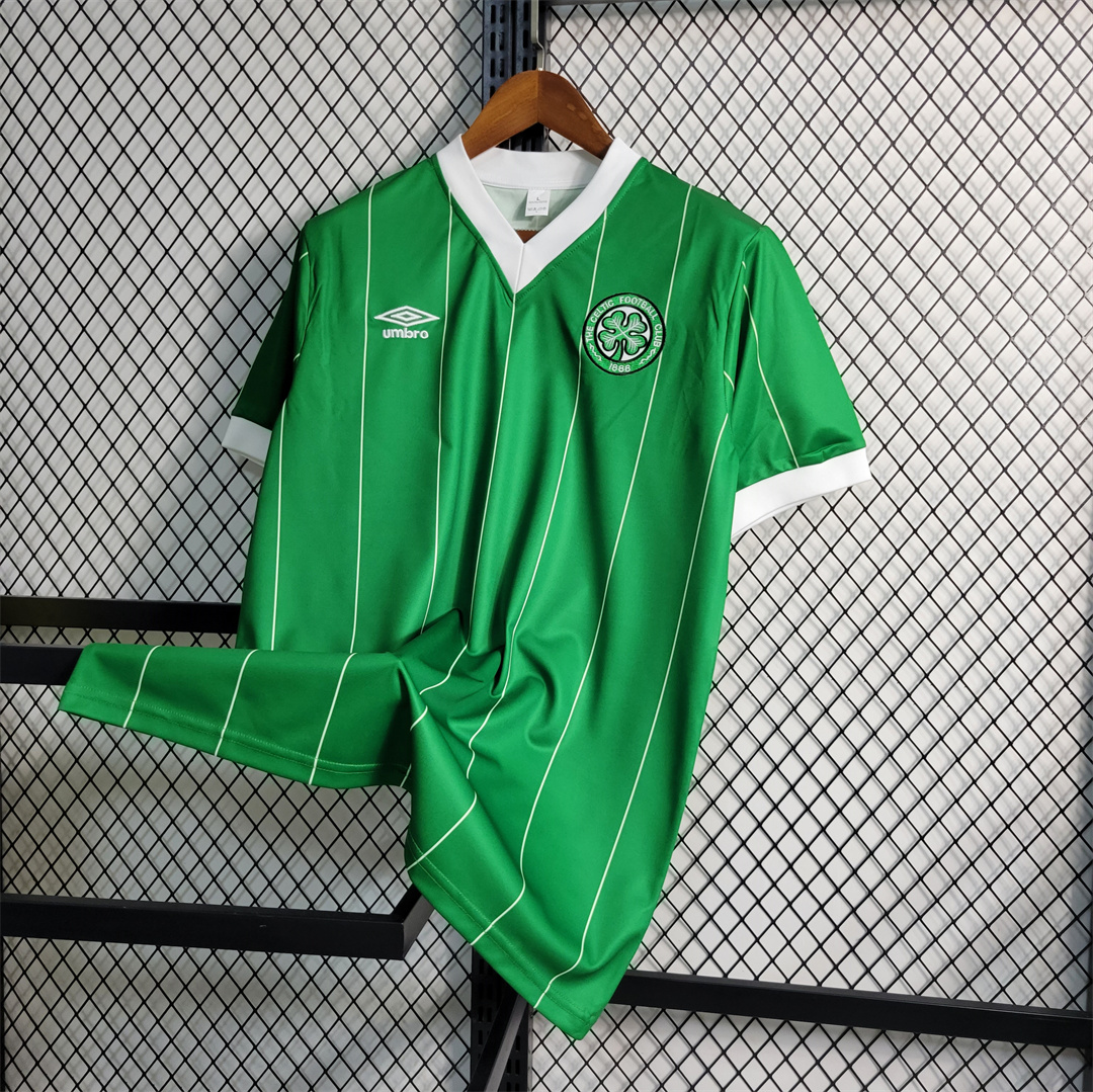 1984/86 Celtic Home Soccer Jersey Retro Version - view 8