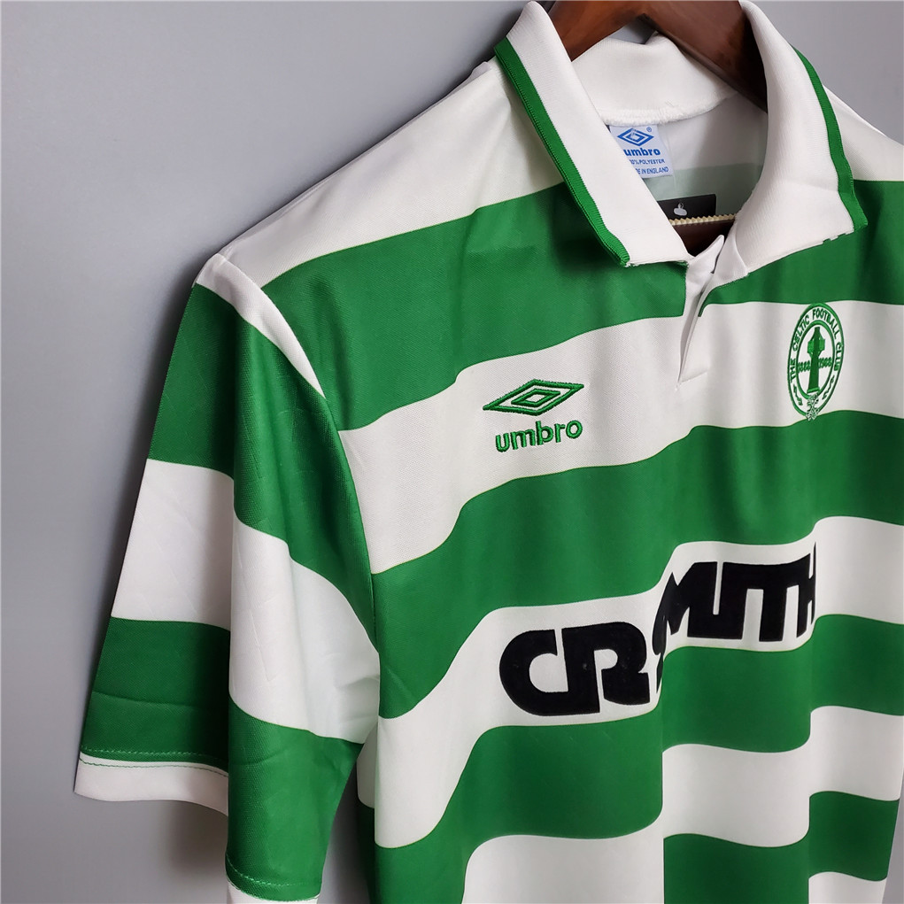 1987/88 Celtic Home Soccer Jersey Retro Version - view 8