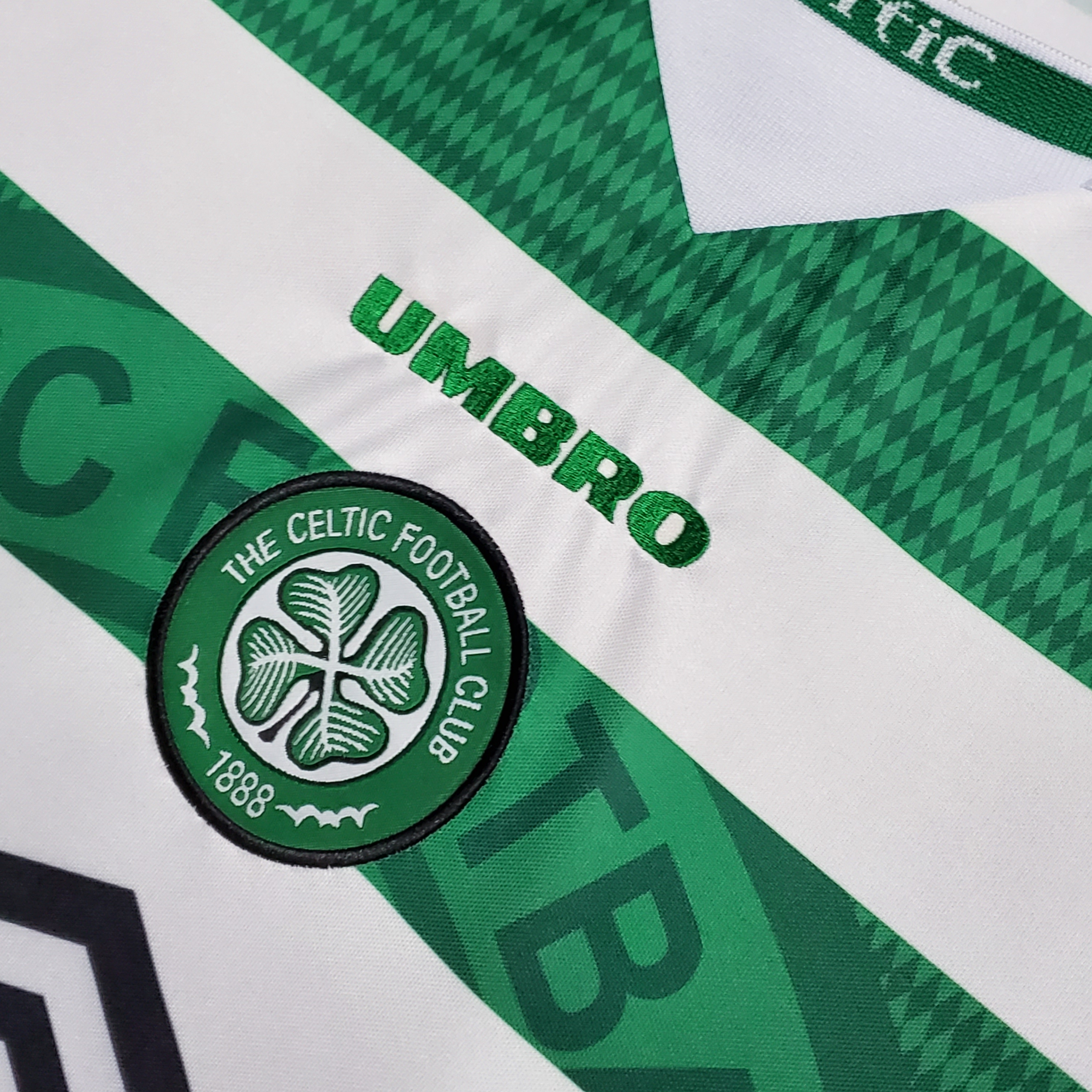 1998/99 Celtic Home Soccer Jersey Retro Version - view 8