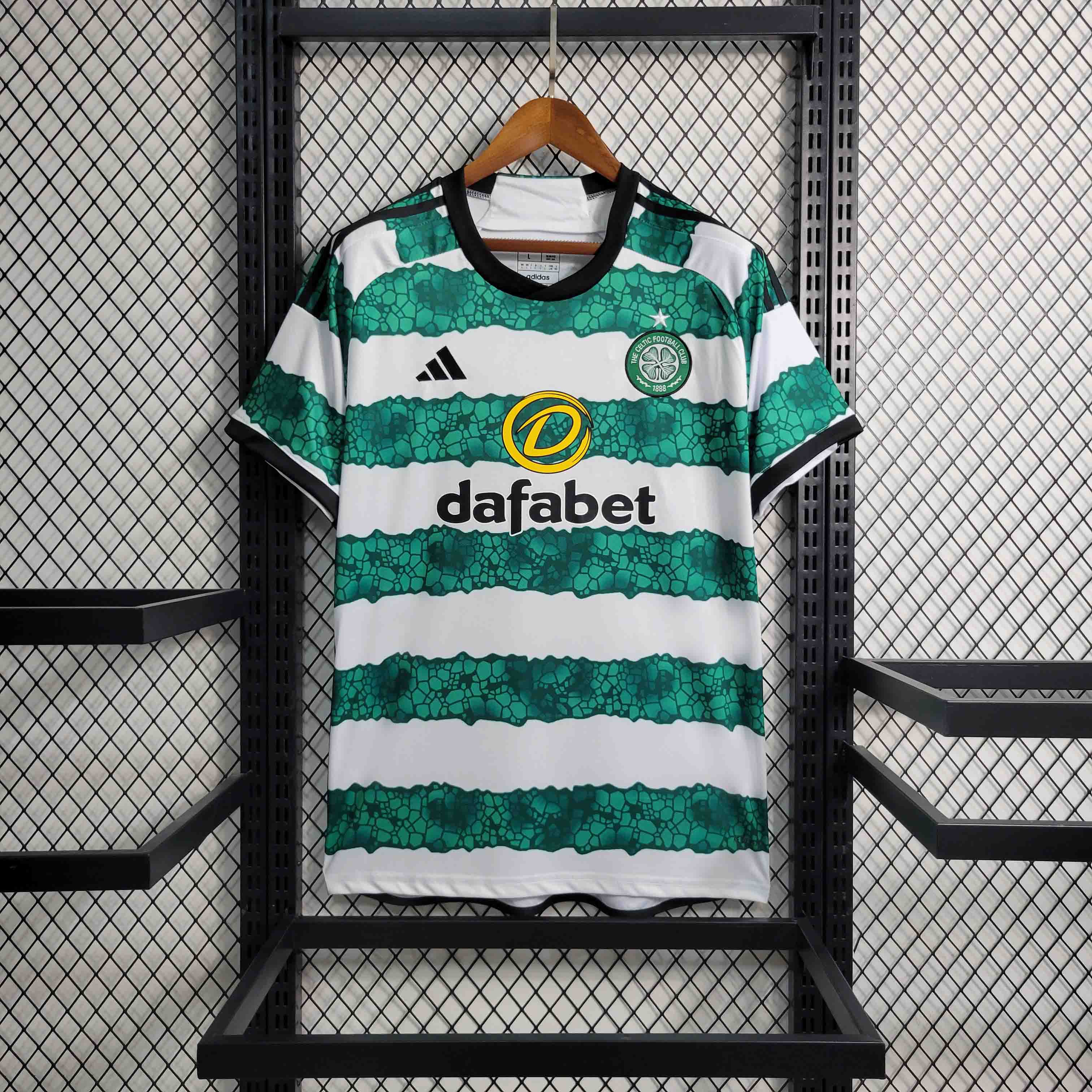 23-24 Celtic Home Soccer Kit Jersey+Shorts - view 3