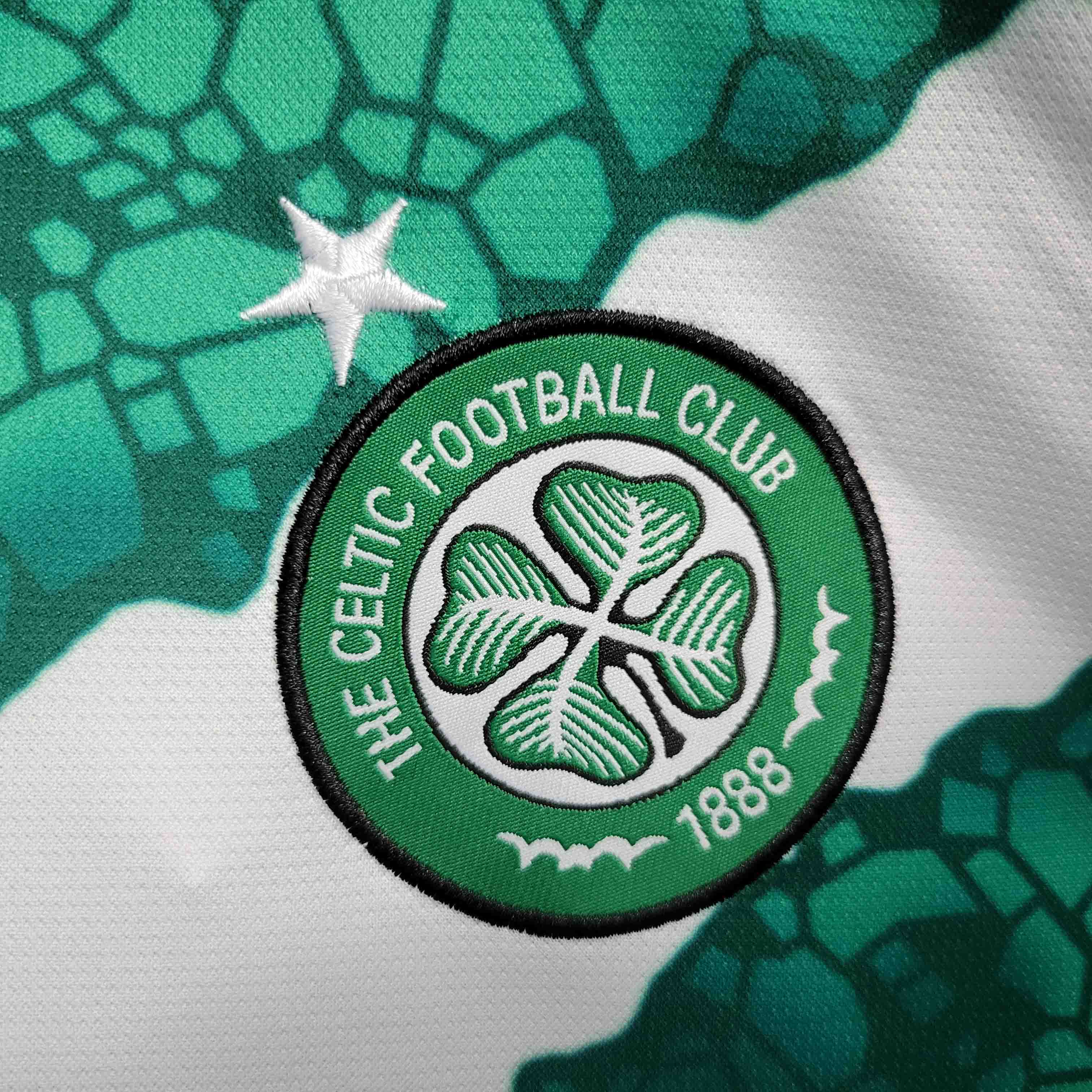 23-24 Celtic Home Soccer Kit Jersey+Shorts - view 12