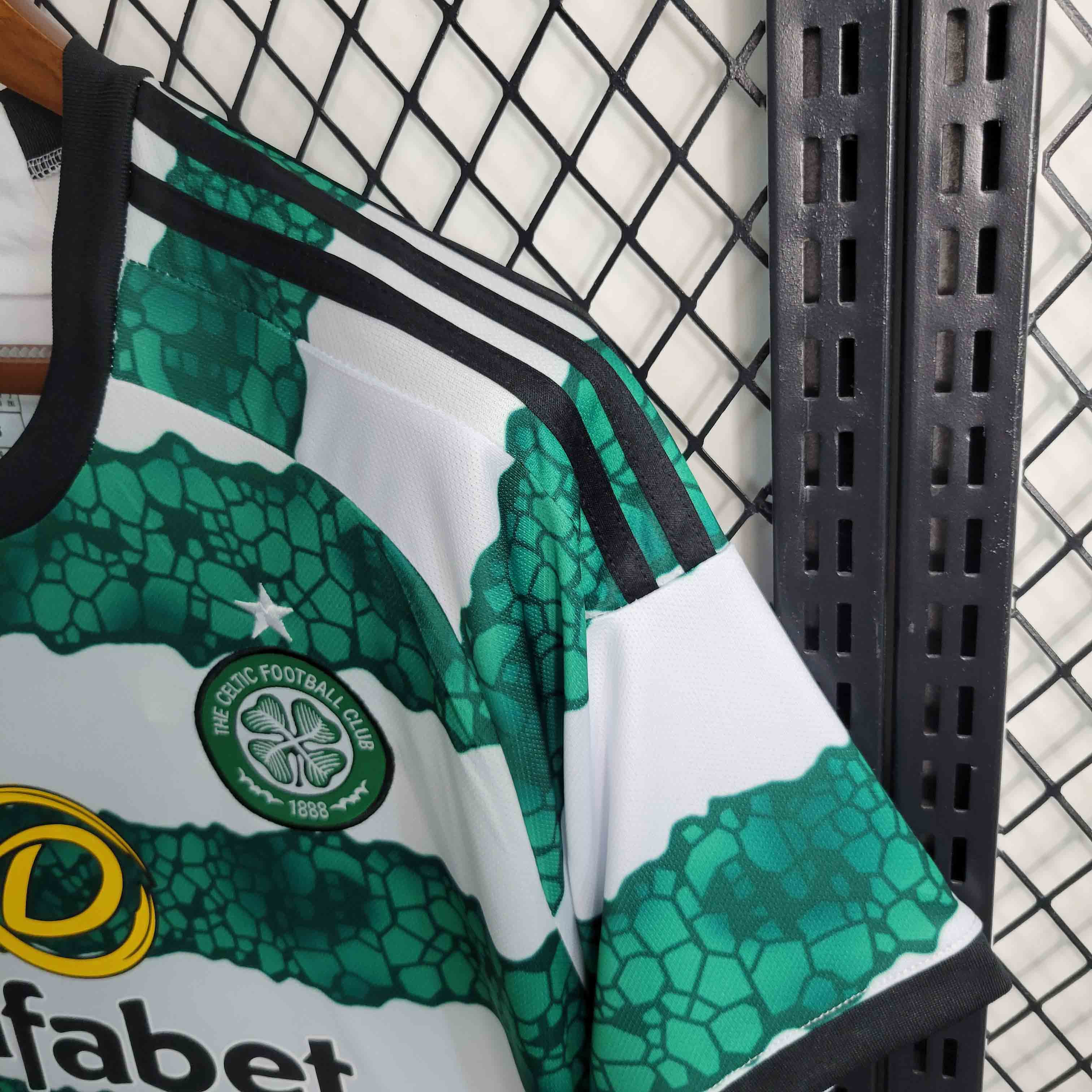 23-24 Celtic Home Soccer Kit Jersey+Shorts - view 6