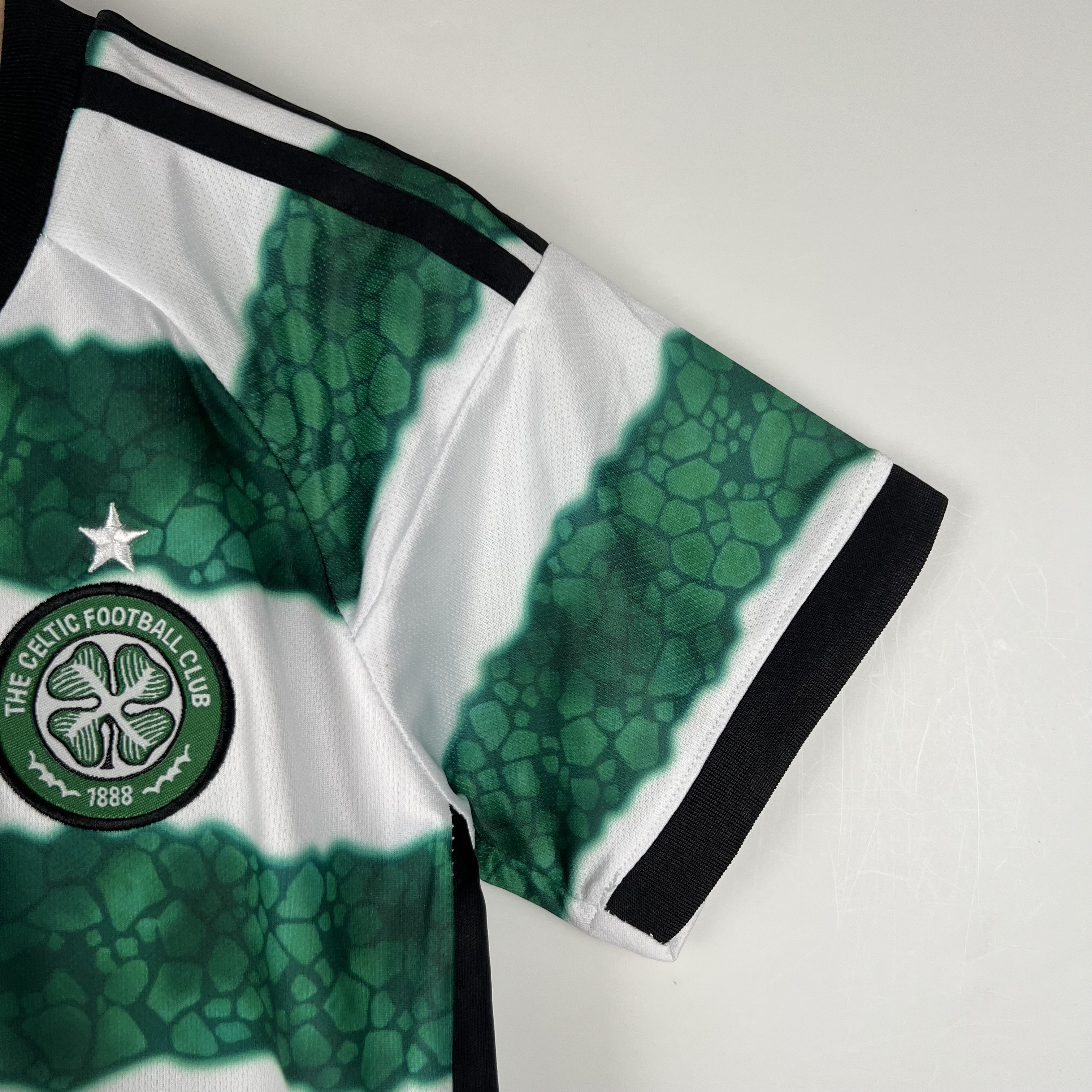 23-24 Celtic Home Soccer Jersey Kids Kit Jersey+Short - view 5