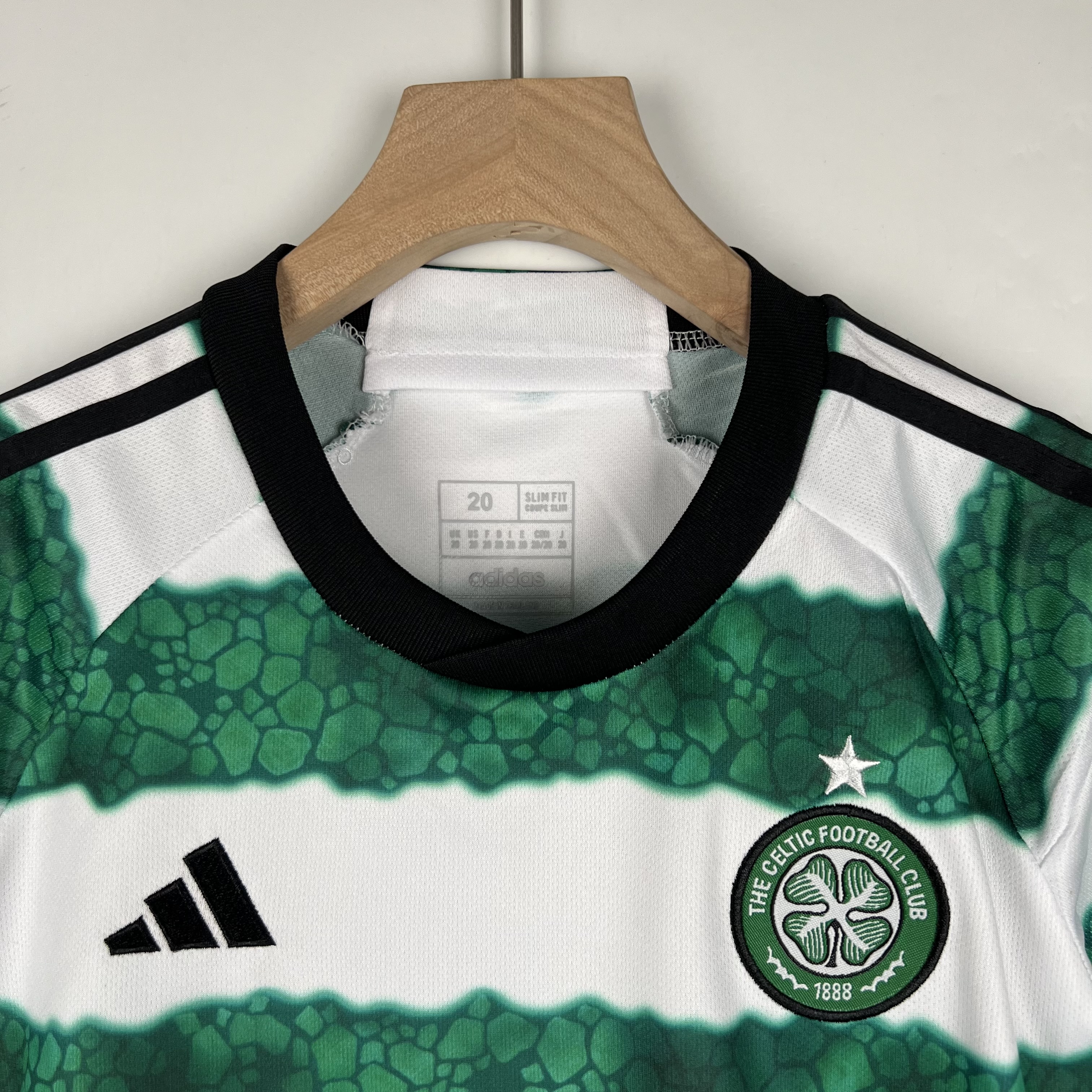 23-24 Celtic Home Soccer Jersey Kids Kit Jersey+Short - view 8