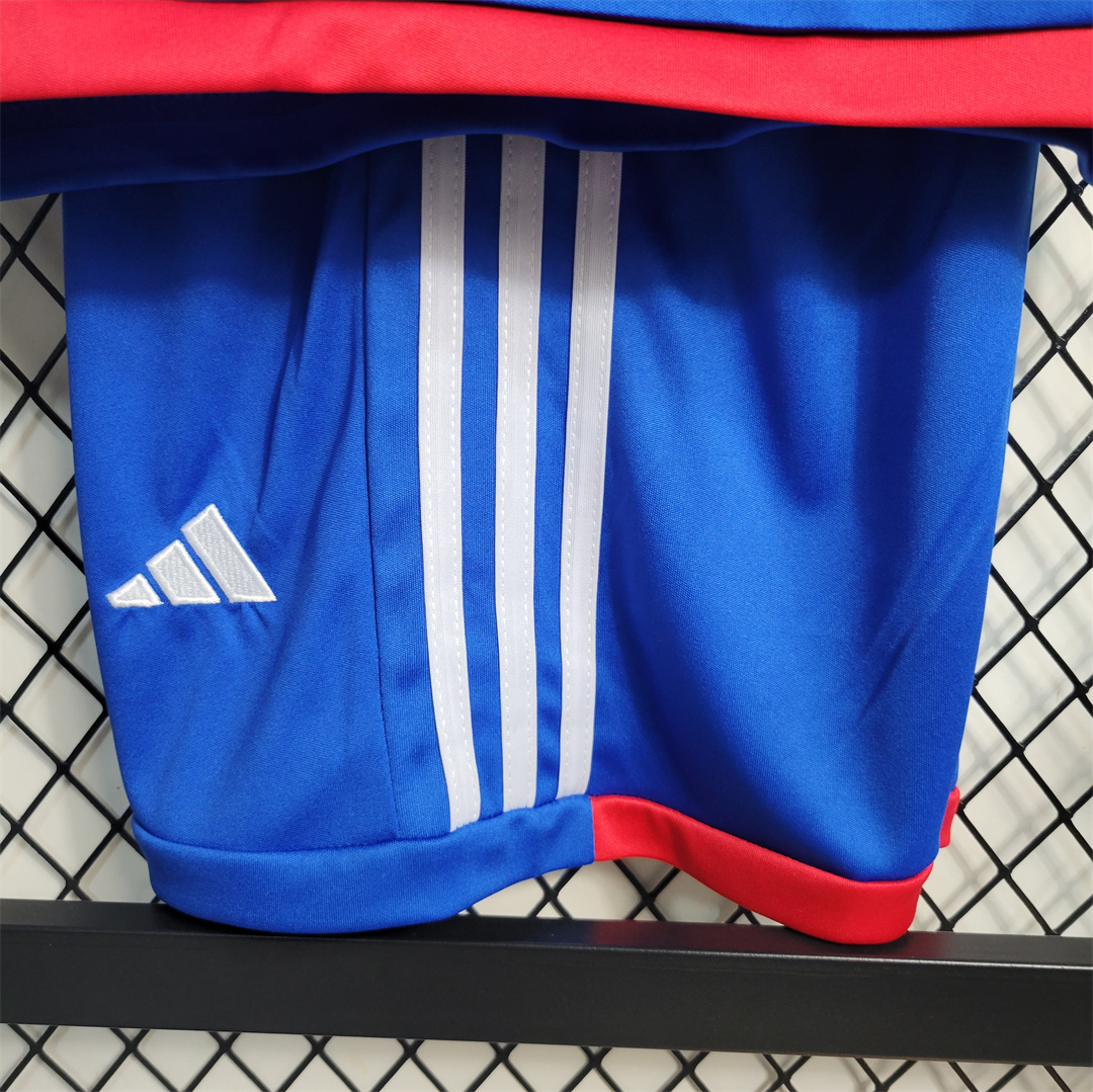 2023-24 Club Universidad de Chile Home Kids Kit Jersey+Shorts - view 4