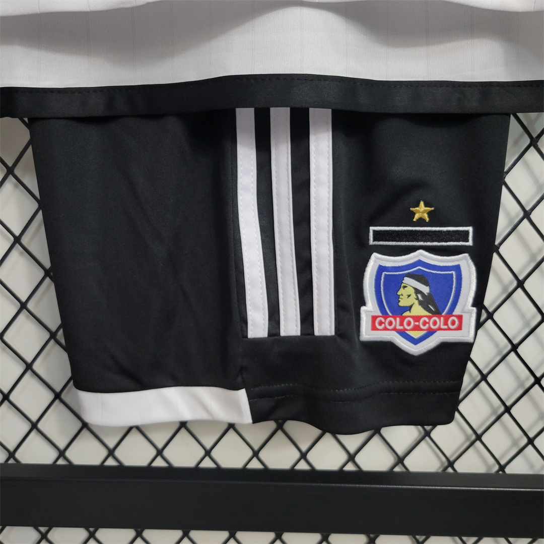2023-24 Colo Colo Home Kids Kit Jersey+Shorts - view 10