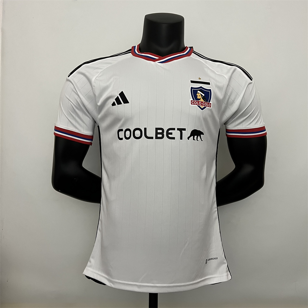 2023-24 Colo Colo Home Jersey Player Version