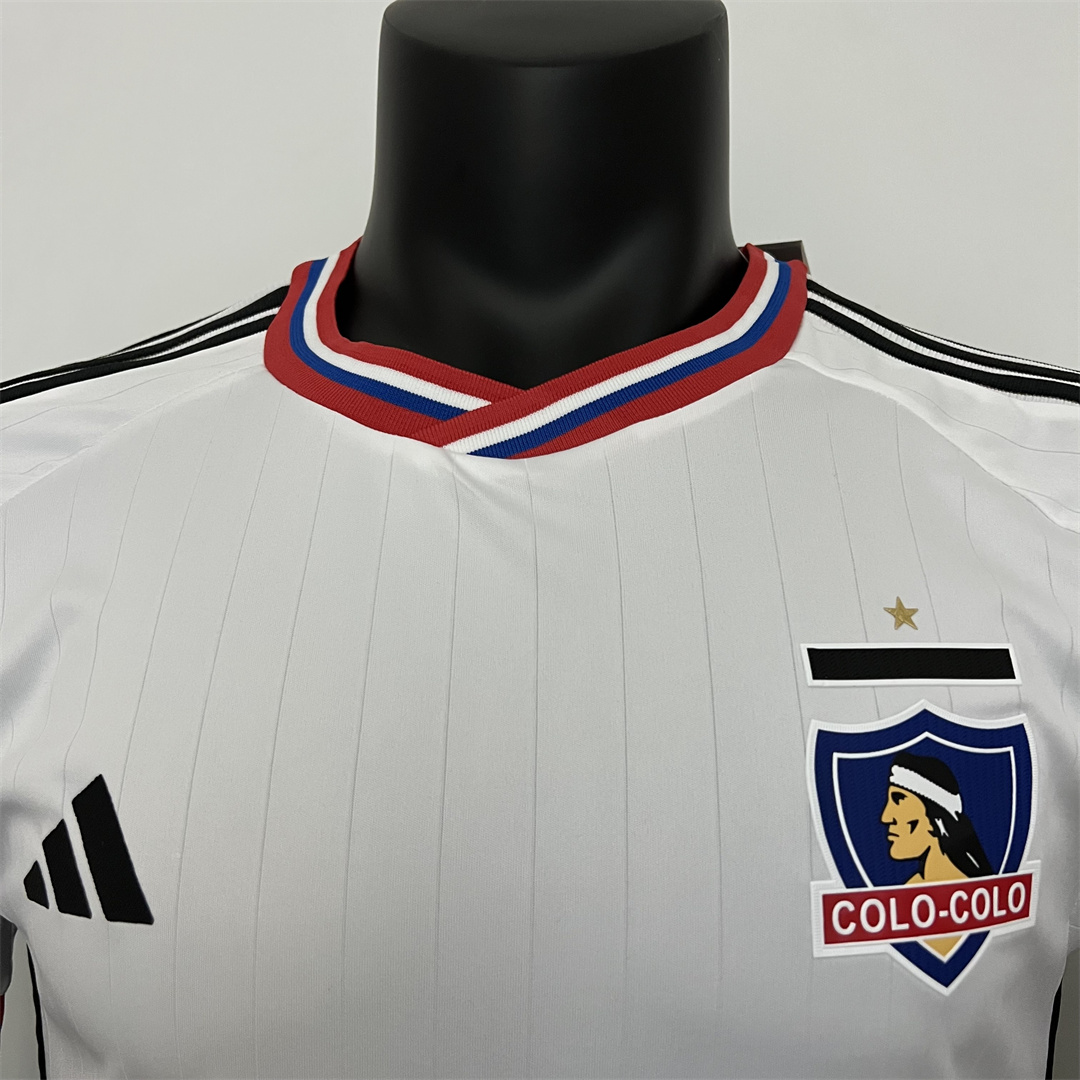 2023-24 Colo Colo Home Jersey Player Version - view 5