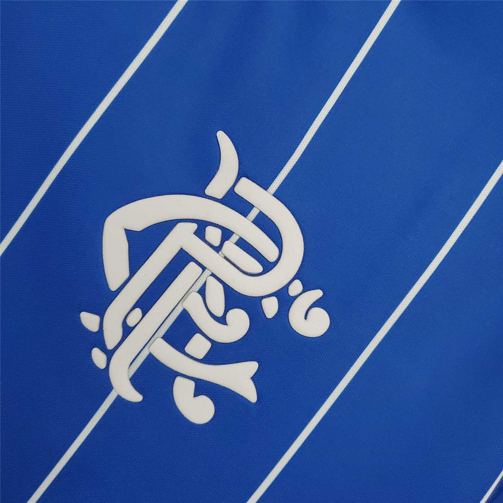 1982/83 Glasgow Rangers Home Soccer Retro Jersey - view 5