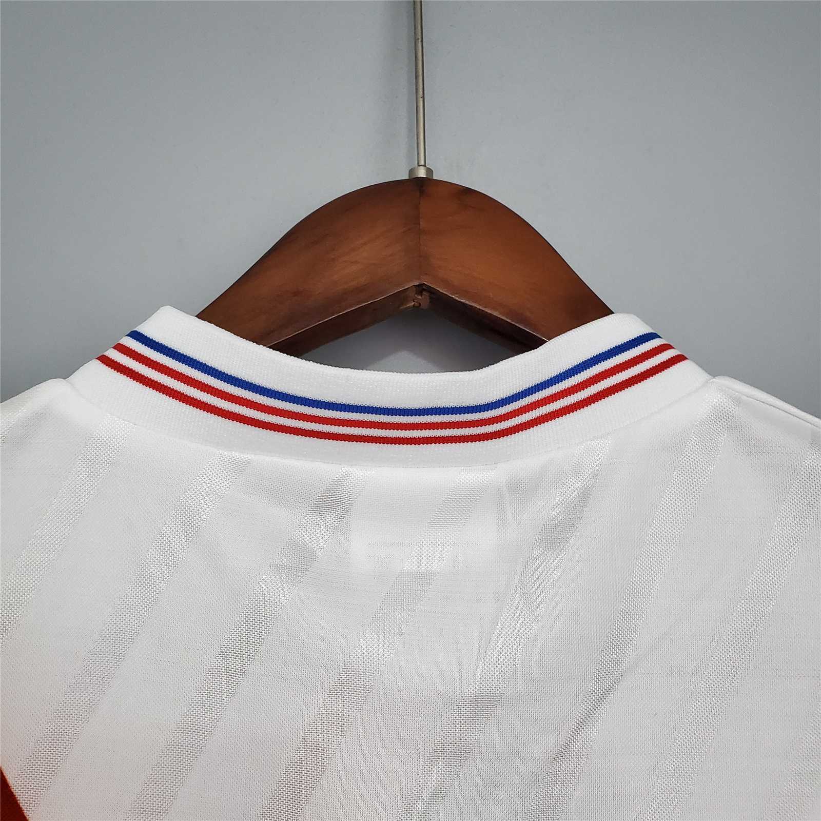 1987/1988 Glasgow Rangers Away Soccer Retro Jersey - view 4