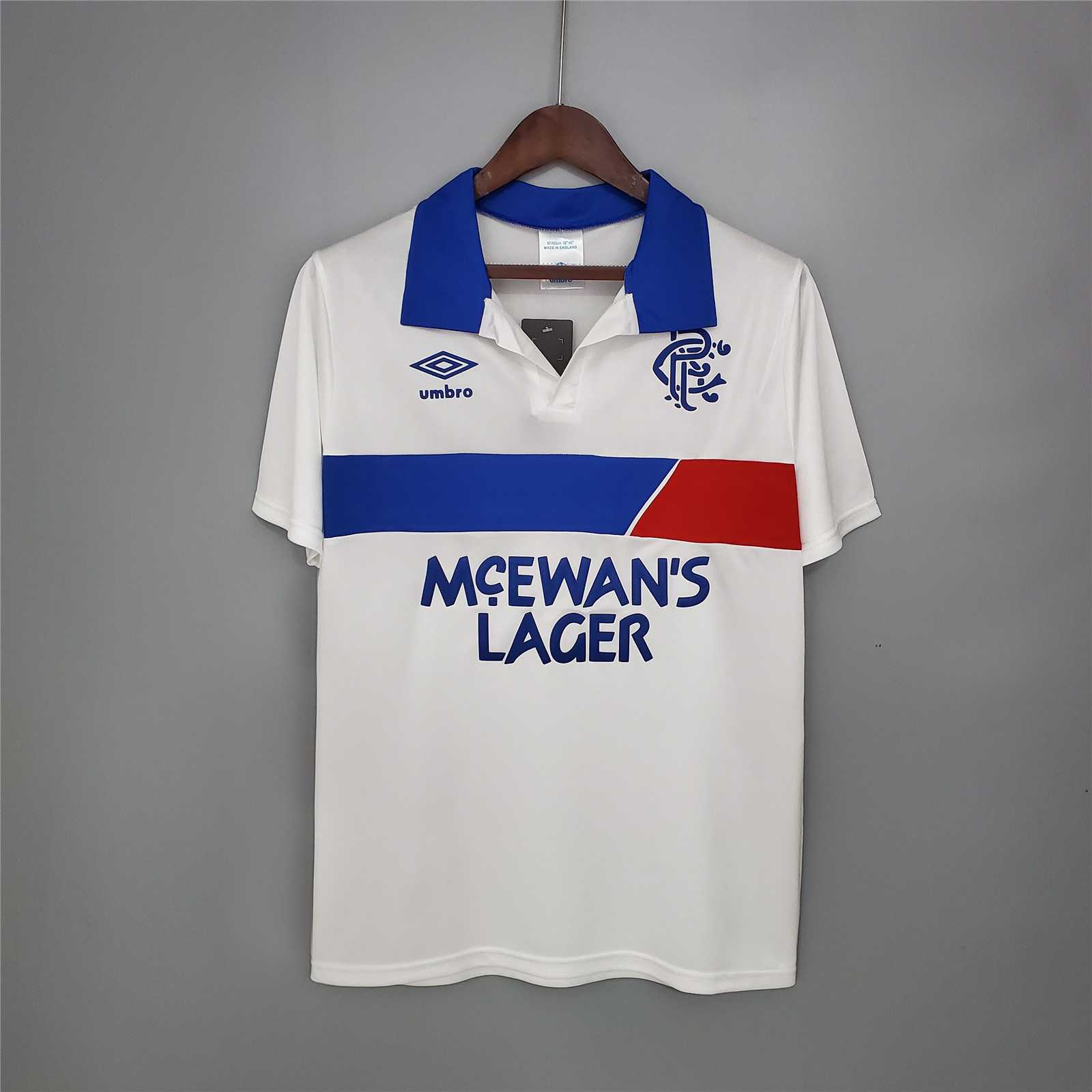 1994 Glasgow Rangers Away Soccer Retro Jersey