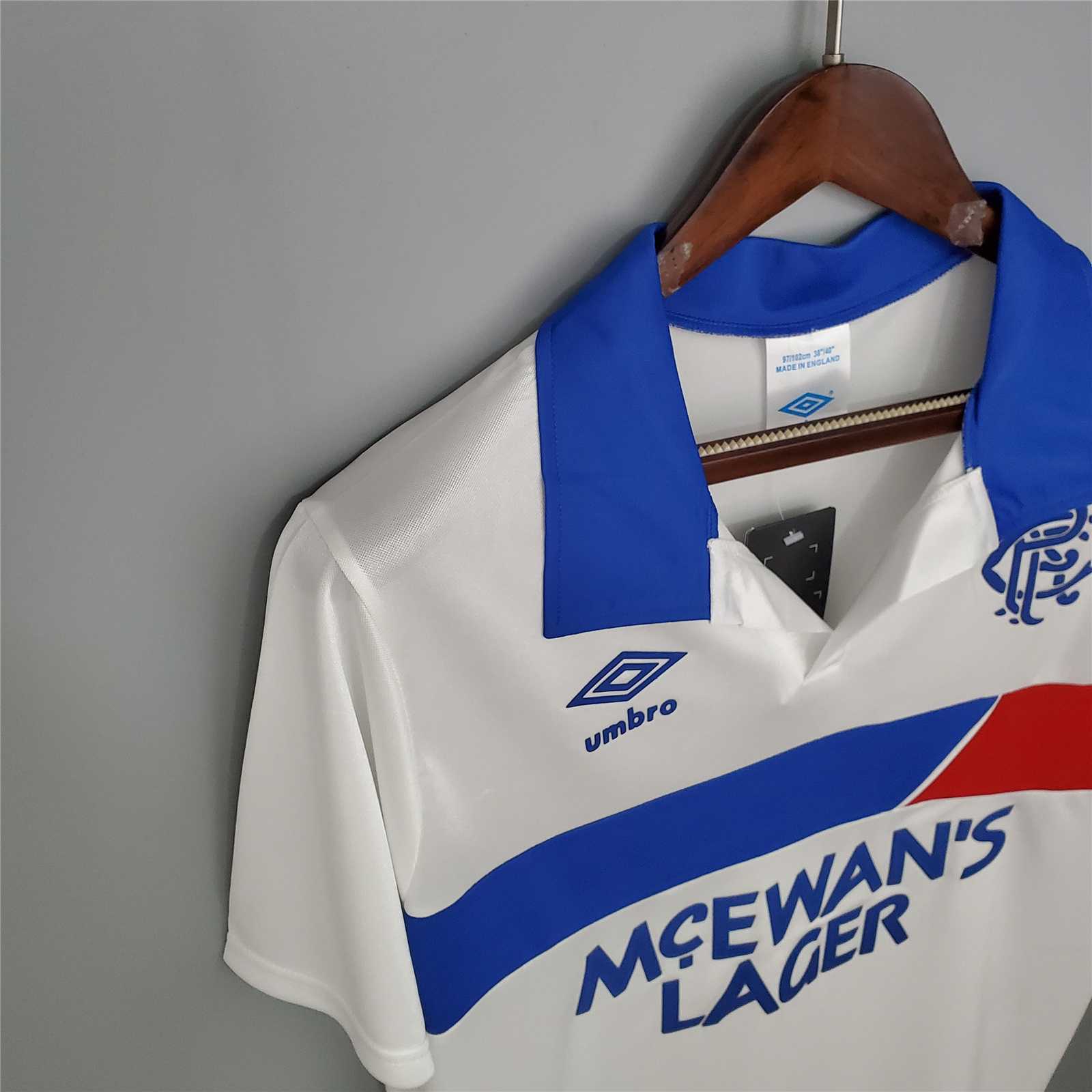 1994 Glasgow Rangers Away Soccer Retro Jersey - view 6