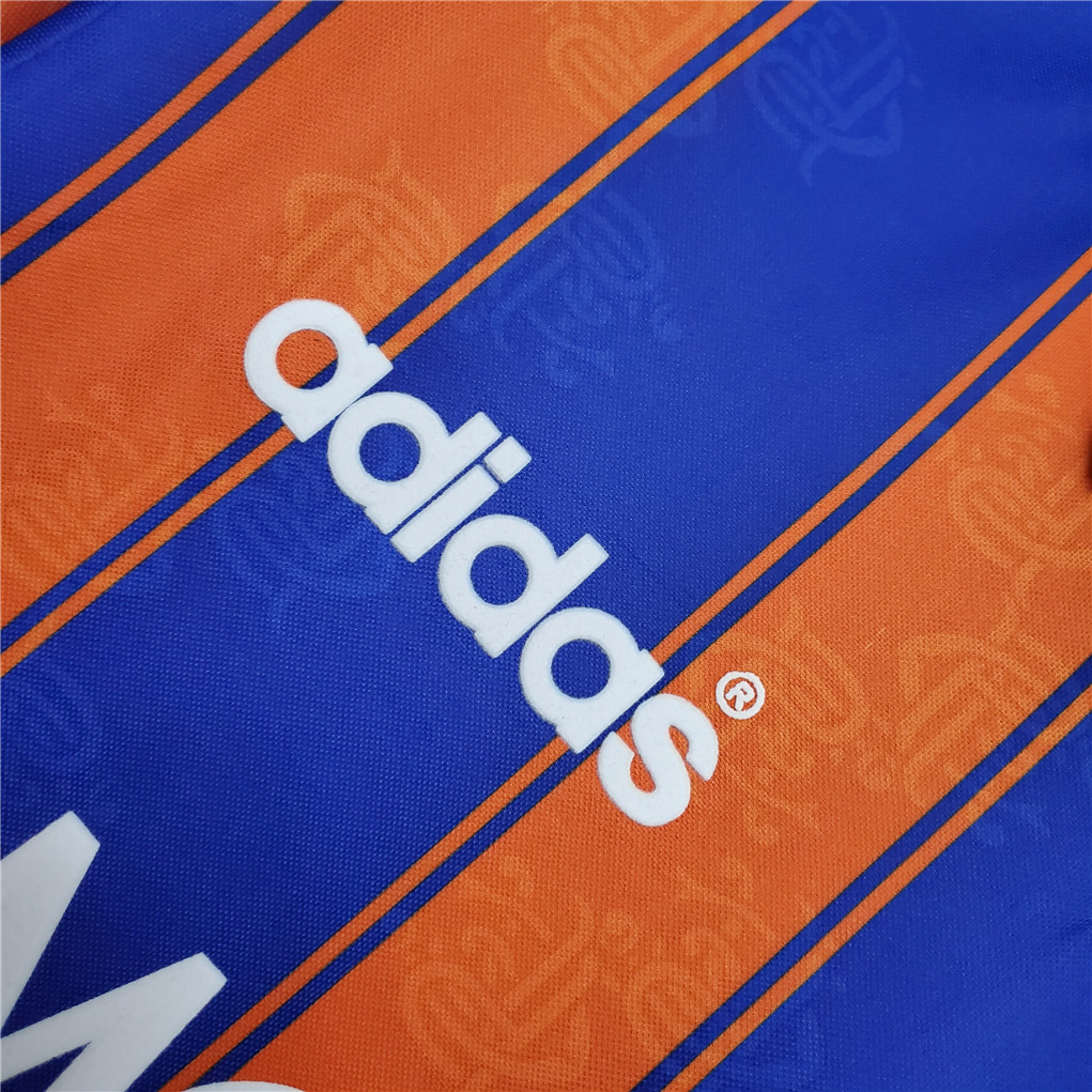 1993-94 Glasgow Rangers Away Soccer Retro Jersey - view 10