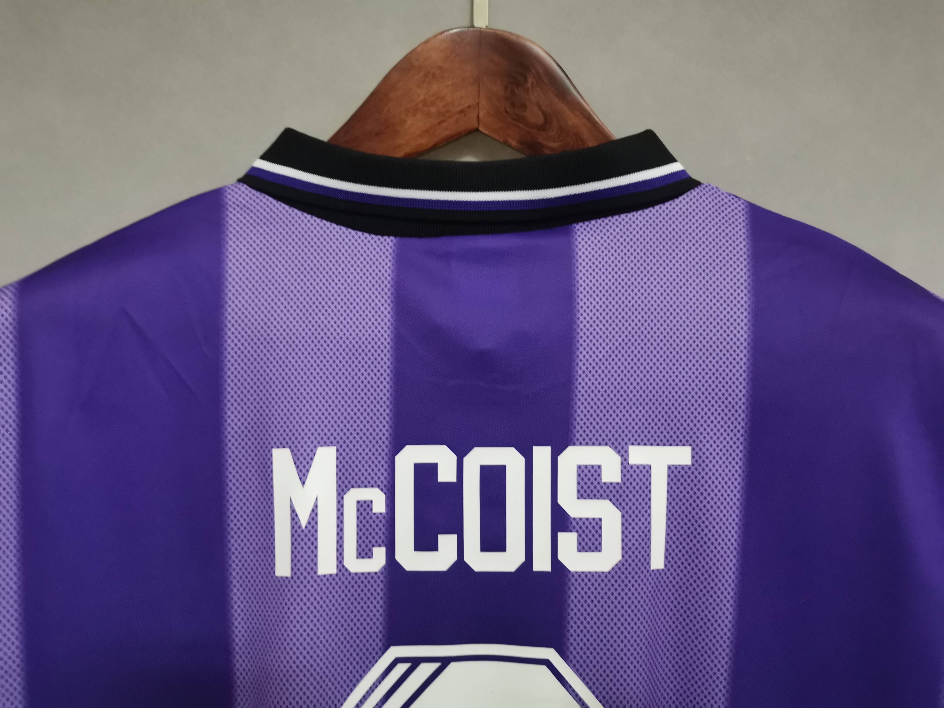 1994-95 Glasgow Rangers Away Soccer Retro Jersey - view 4